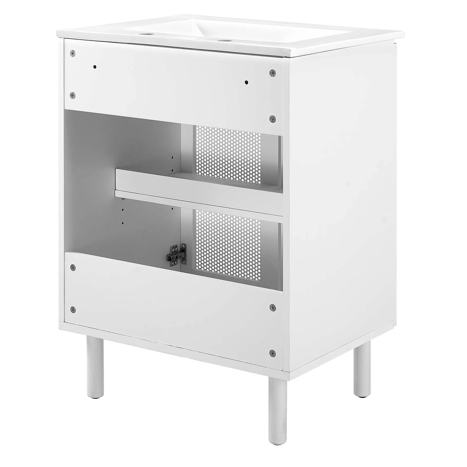 Calla 24" Perforated Metal Bathroom Vanity By Modway - EEI-6677 - Image 15