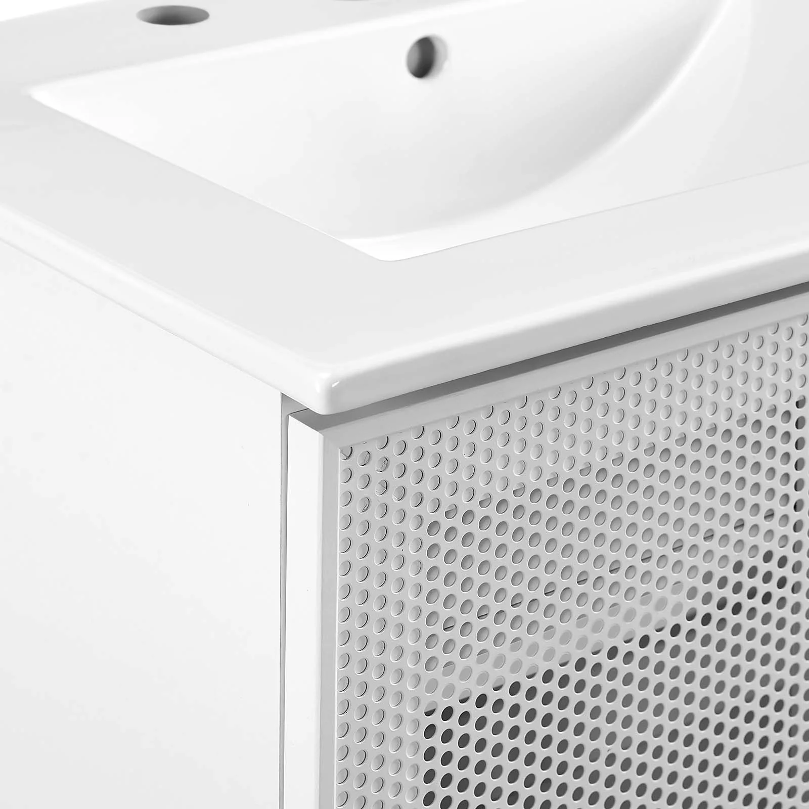 Calla 24" Perforated Metal Bathroom Vanity By Modway - EEI-6677 - Image 17