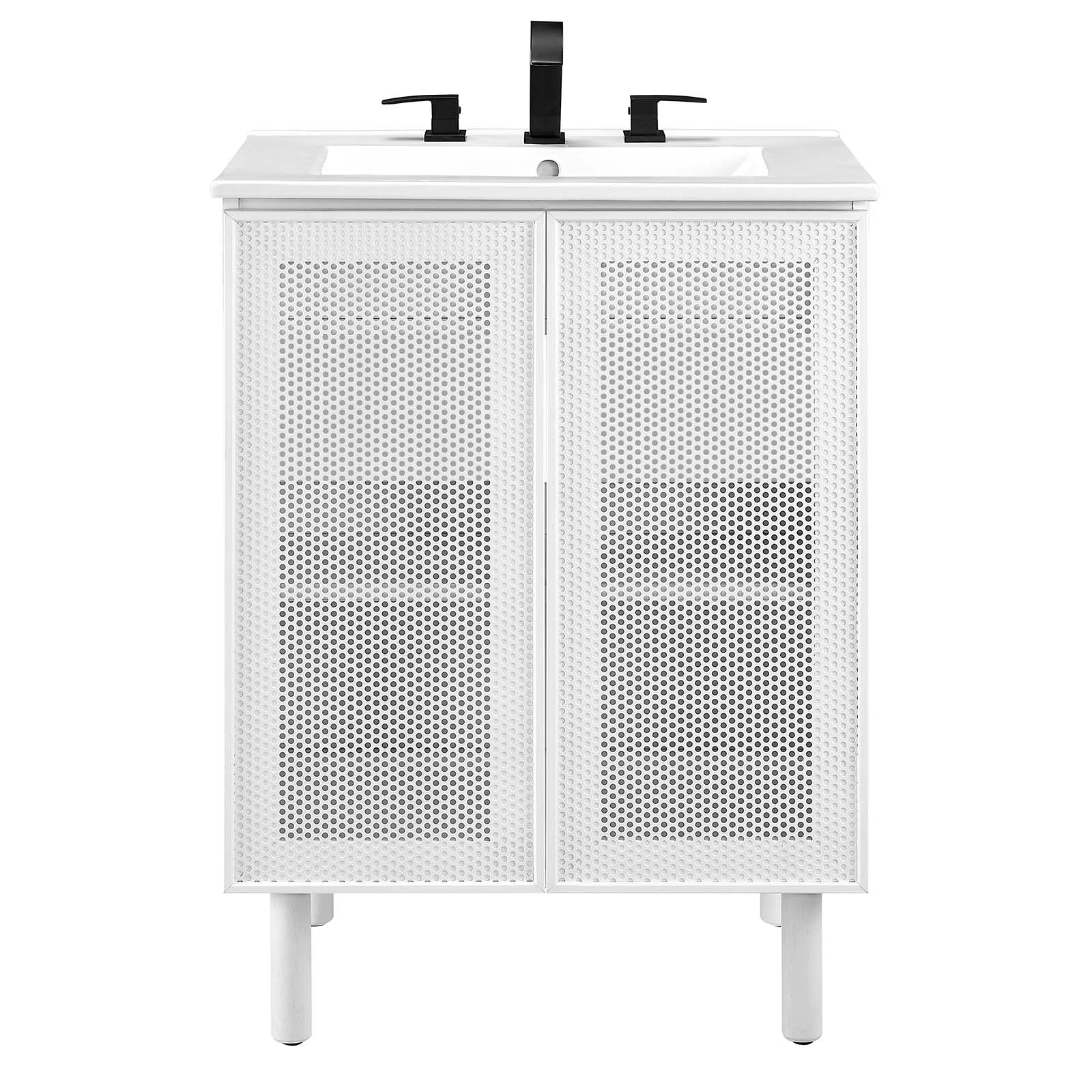 Calla 24" Perforated Metal Bathroom Vanity By Modway - EEI-6677 - Image 18