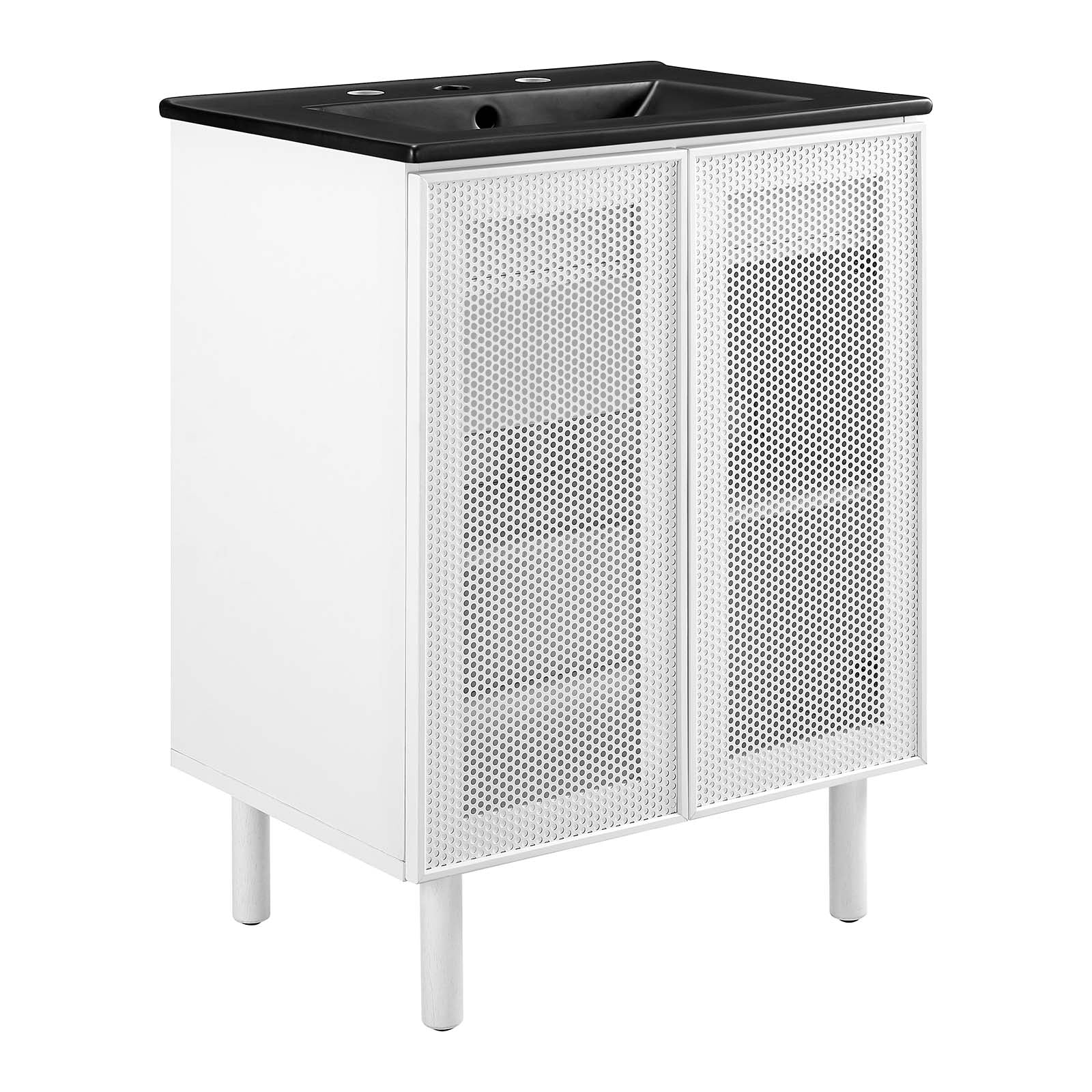 Calla 24" Perforated Metal Bathroom Vanity By Modway - EEI-6679 - Image 2