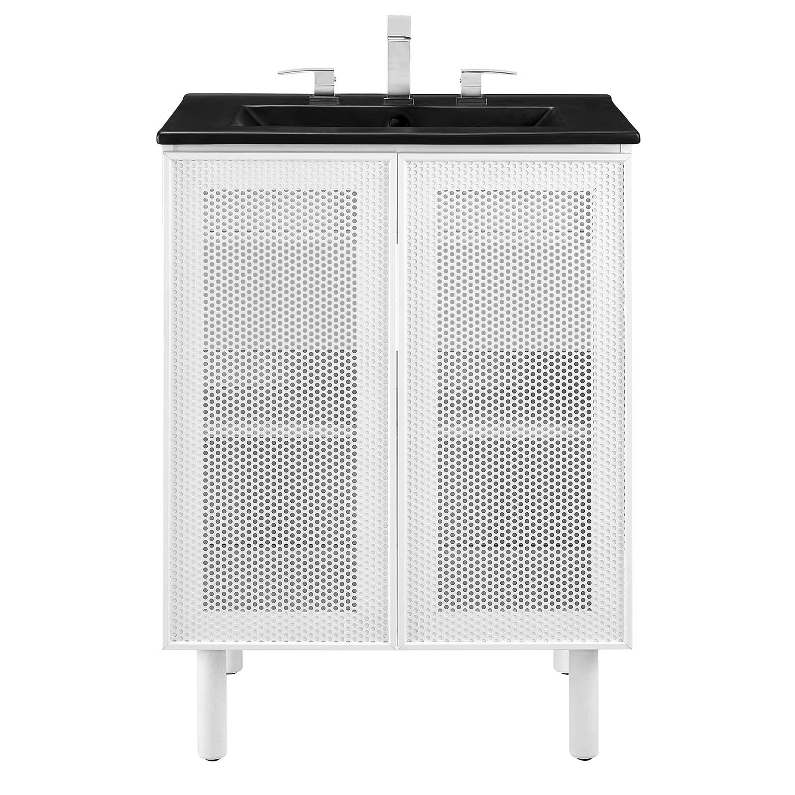 Calla 24" Perforated Metal Bathroom Vanity By Modway - EEI-6679 - Image 8