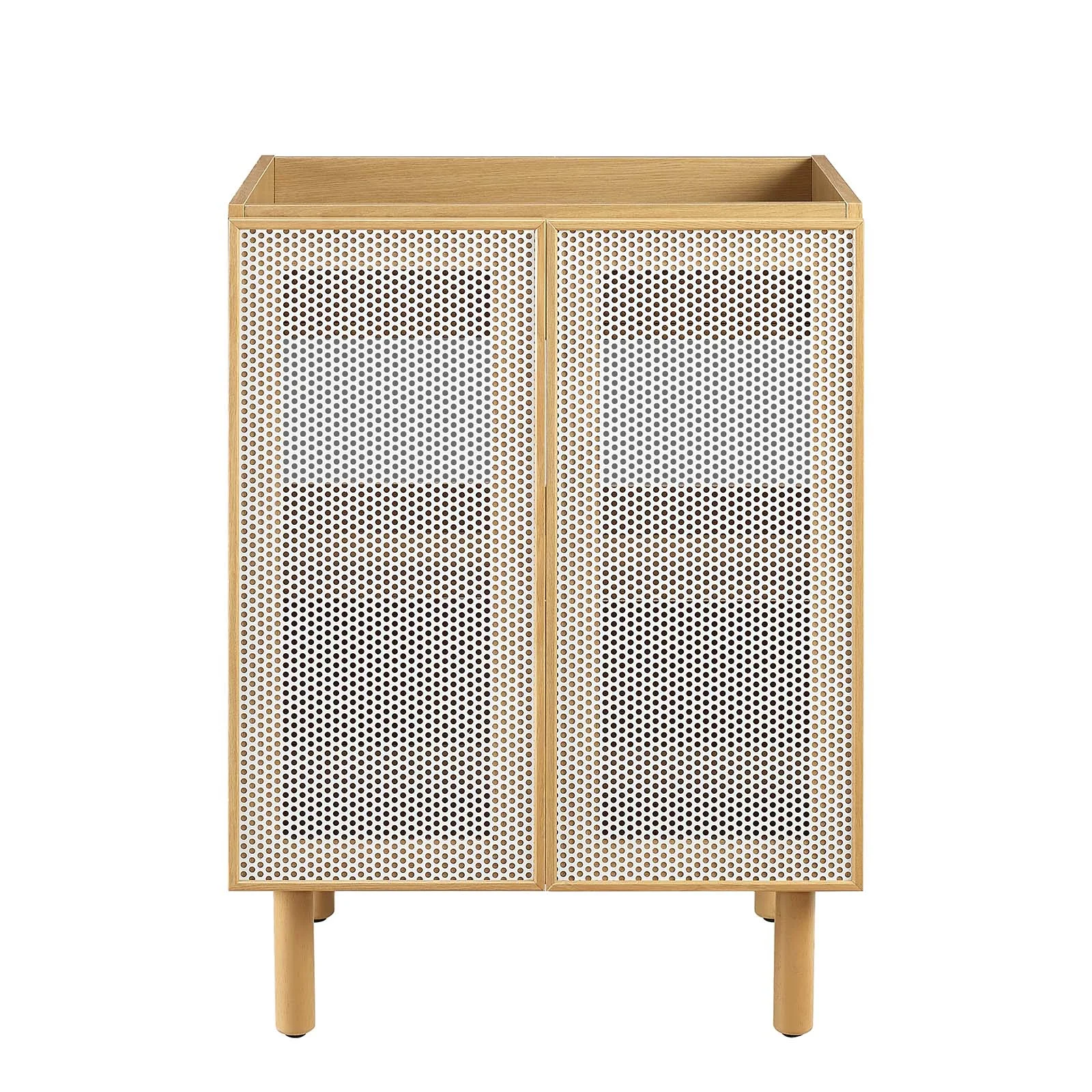 Calla 24" Perforated Metal Bathroom Vanity Cabinet (Sink Basin Not Included) By Modway - EEI-6621 - Image 4
