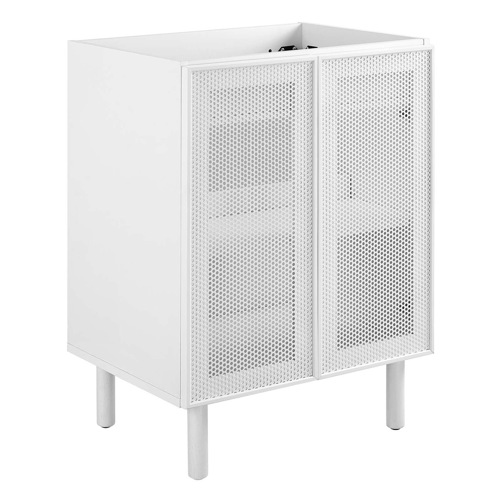 Calla 24" Perforated Metal Bathroom Vanity Cabinet (Sink Basin Not Included) By Modway - EEI-6621 - Image 9