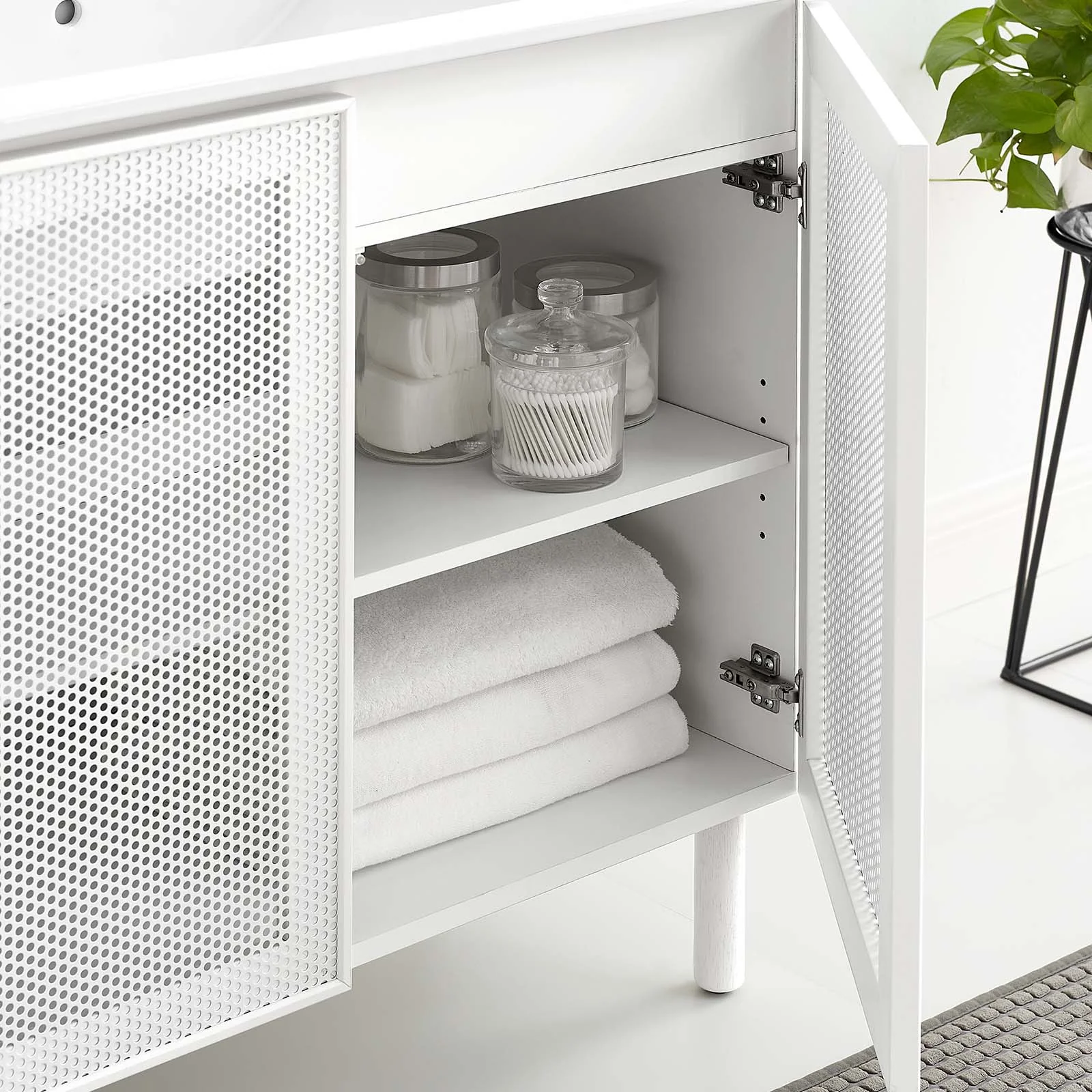 Calla 36" Perforated Metal Bathroom Vanity By Modway - EEI-6678 - Image 12