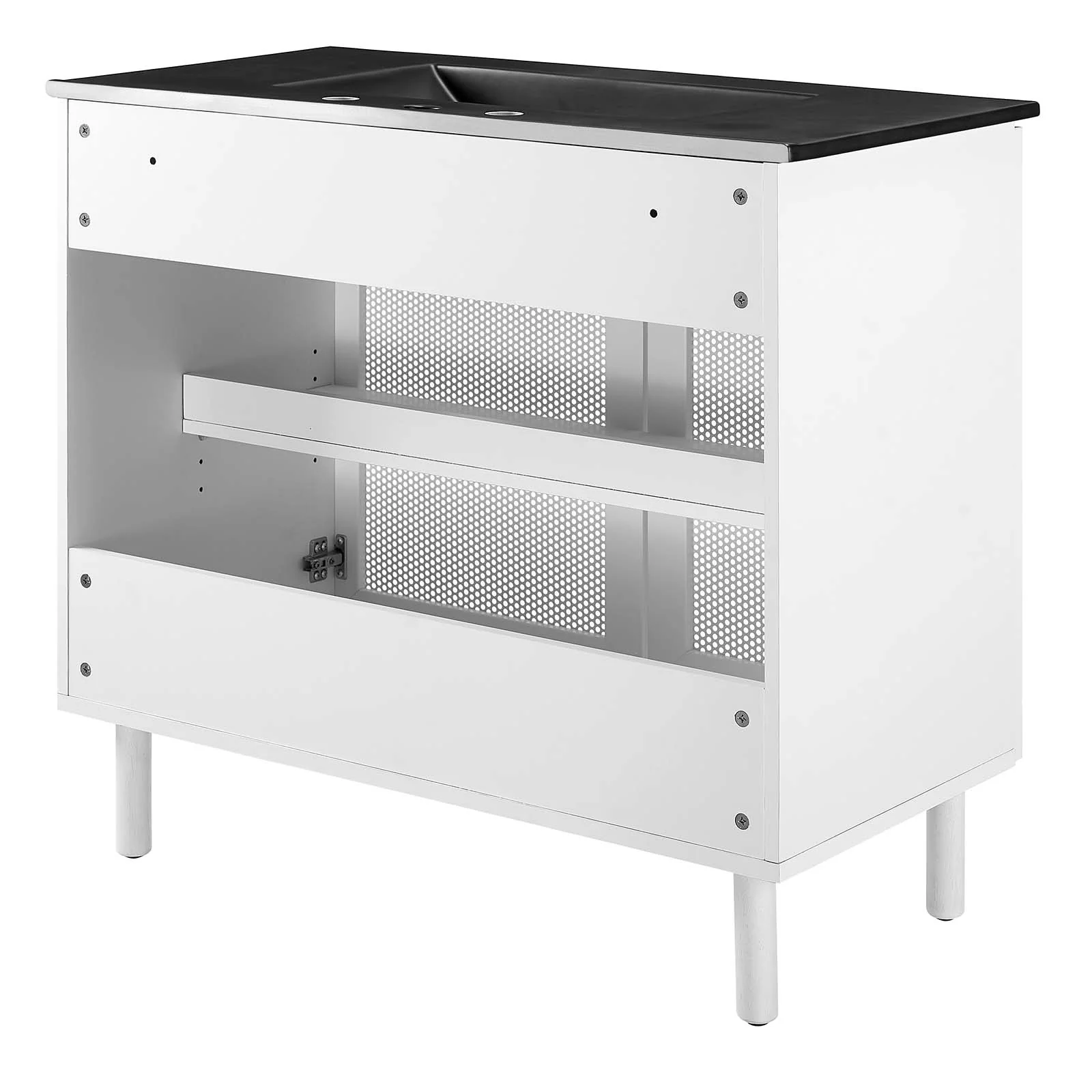 Calla 36" Perforated Metal Bathroom Vanity By Modway - EEI-6680 - Image 5