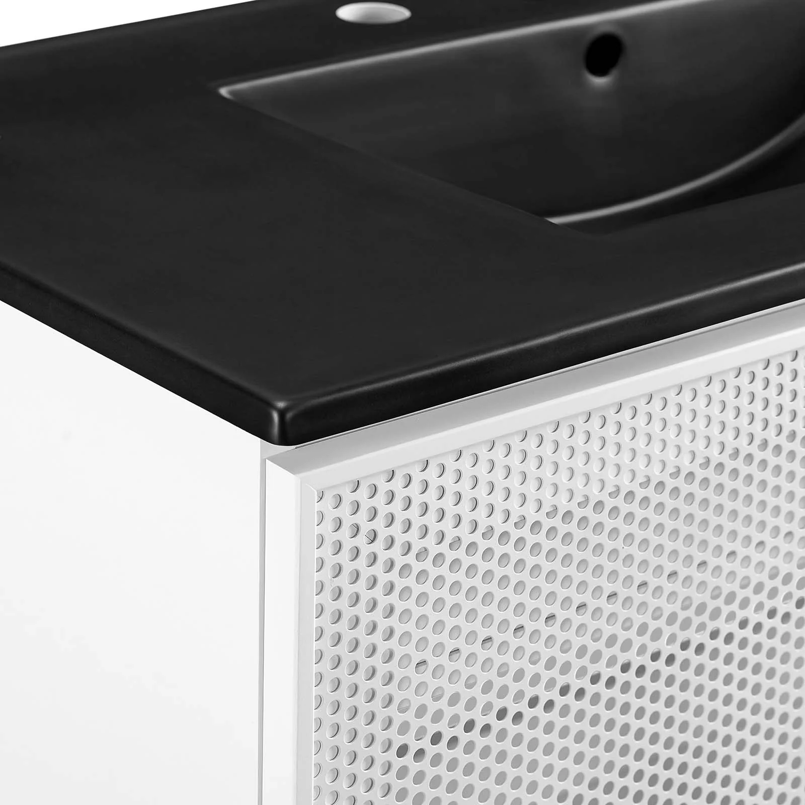 Calla 36" Perforated Metal Bathroom Vanity By Modway - EEI-6680 - Image 7