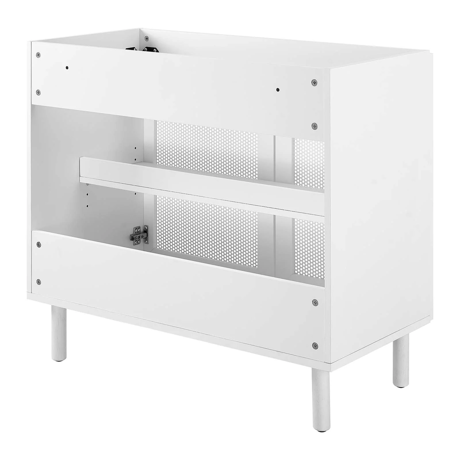 Calla 36" Perforated Metal Bathroom Vanity Cabinet (Sink Basin Not Included) By Modway - EEI-6622 - Image 11