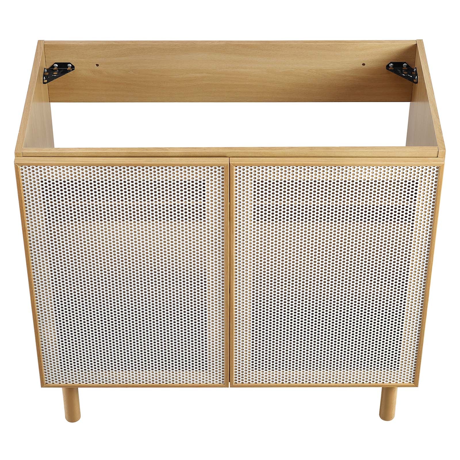 Calla 36" Perforated Metal Bathroom Vanity Cabinet (Sink Basin Not Included) By Modway - EEI-6622 - Image 5
