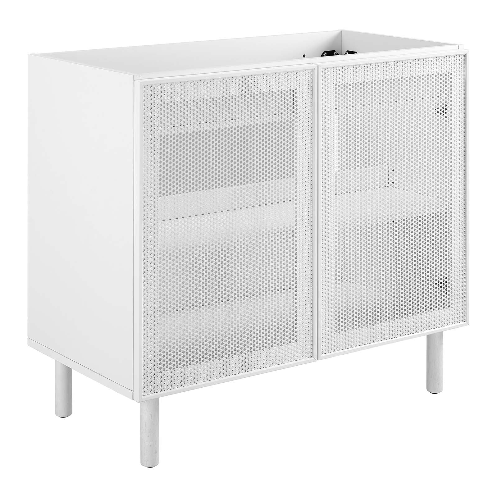 Calla 36" Perforated Metal Bathroom Vanity Cabinet (Sink Basin Not Included) By Modway - EEI-6622 - Image 9