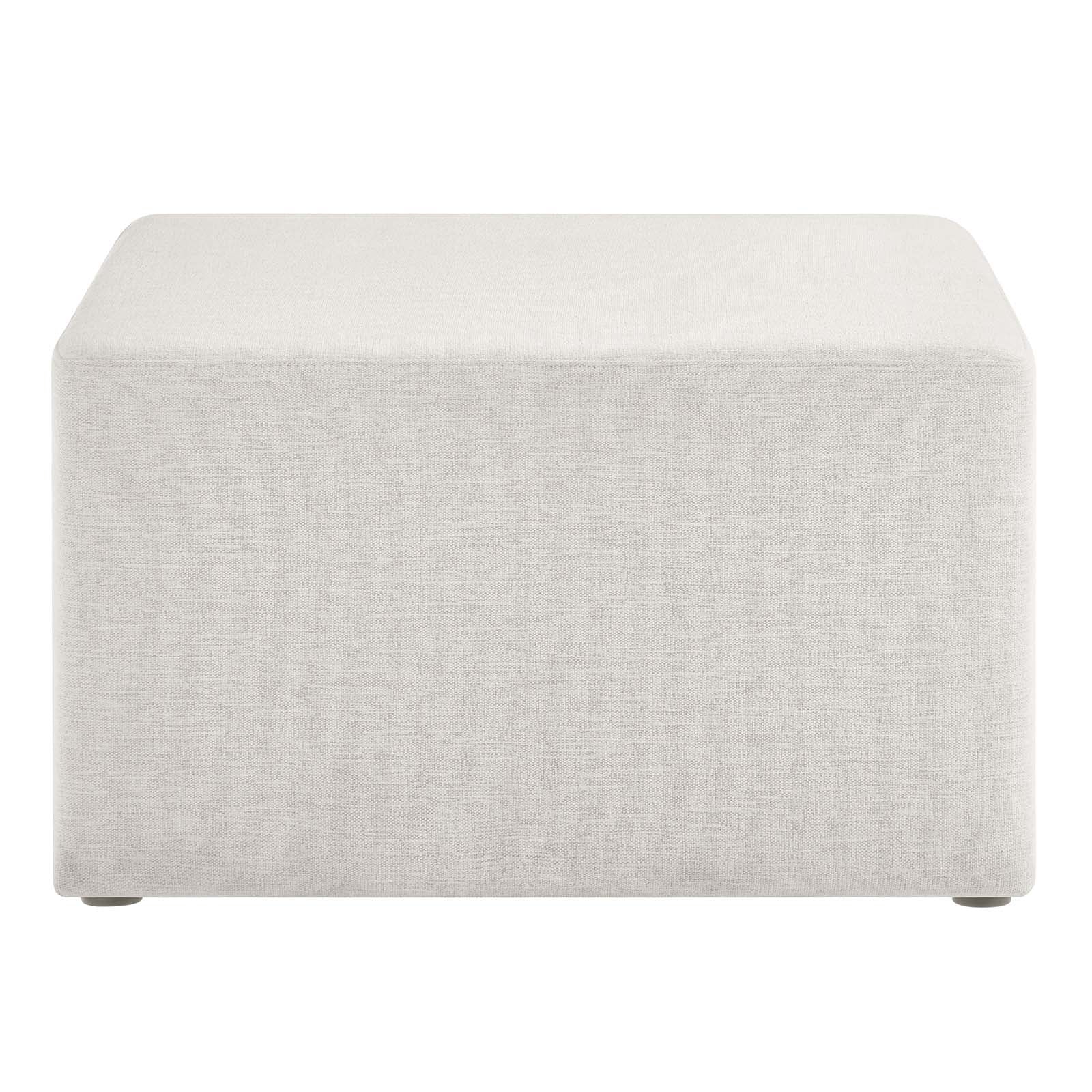 Callum Large 28" Square Woven Heathered Fabric Upholstered Ottoman By Modway - EEI-6642 - Image 10