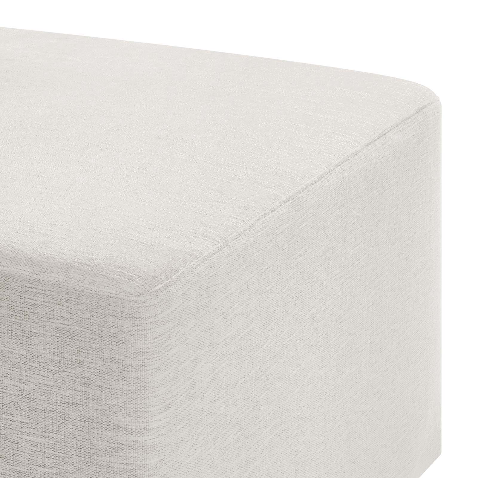 Callum Large 28" Square Woven Heathered Fabric Upholstered Ottoman By Modway - EEI-6642 - Image 12
