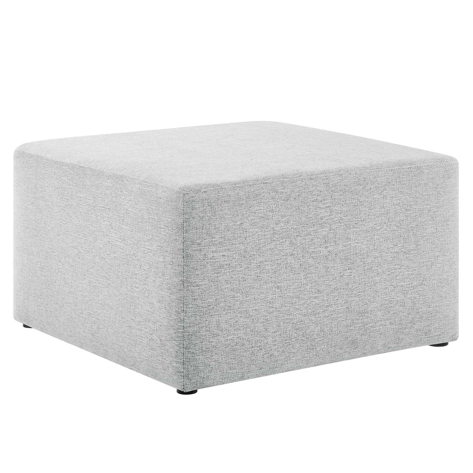 Callum Large 28" Square Woven Heathered Fabric Upholstered Ottoman By Modway - EEI-6642 - Image 17