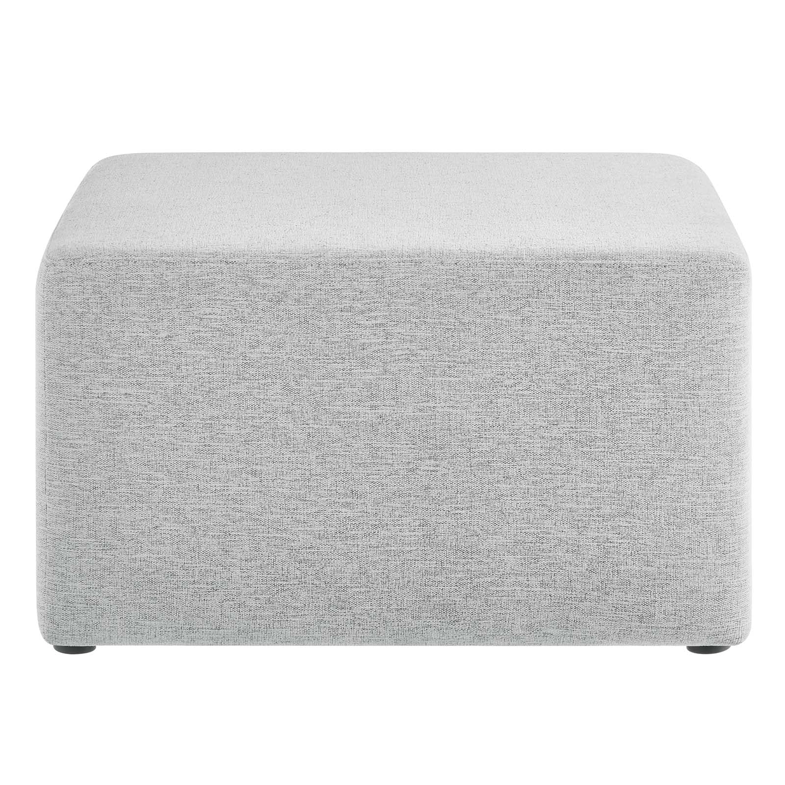 Callum Large 28" Square Woven Heathered Fabric Upholstered Ottoman By Modway - EEI-6642 - Image 18