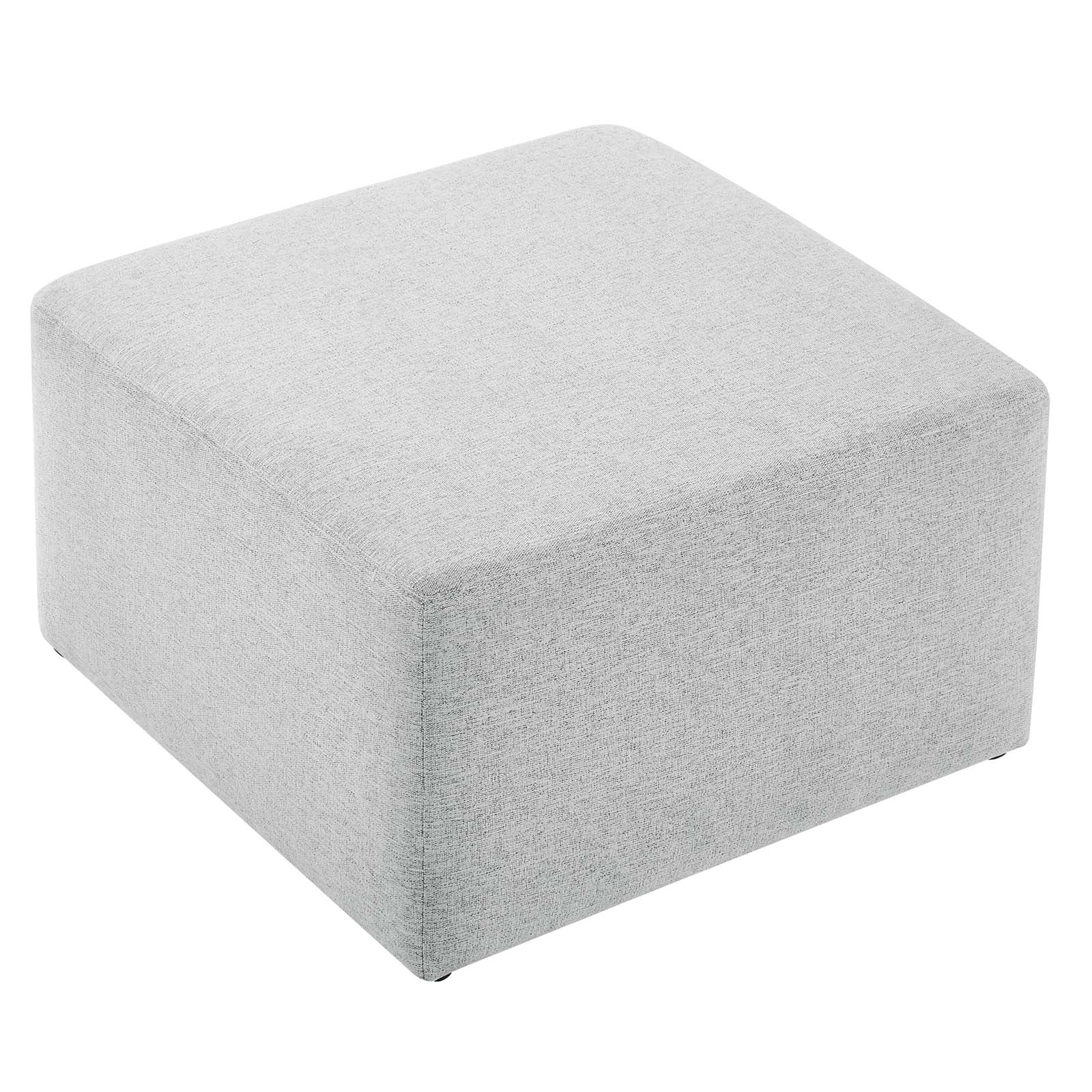 Callum Large 28" Square Woven Heathered Fabric Upholstered Ottoman By Modway - EEI-6642 - Image 19