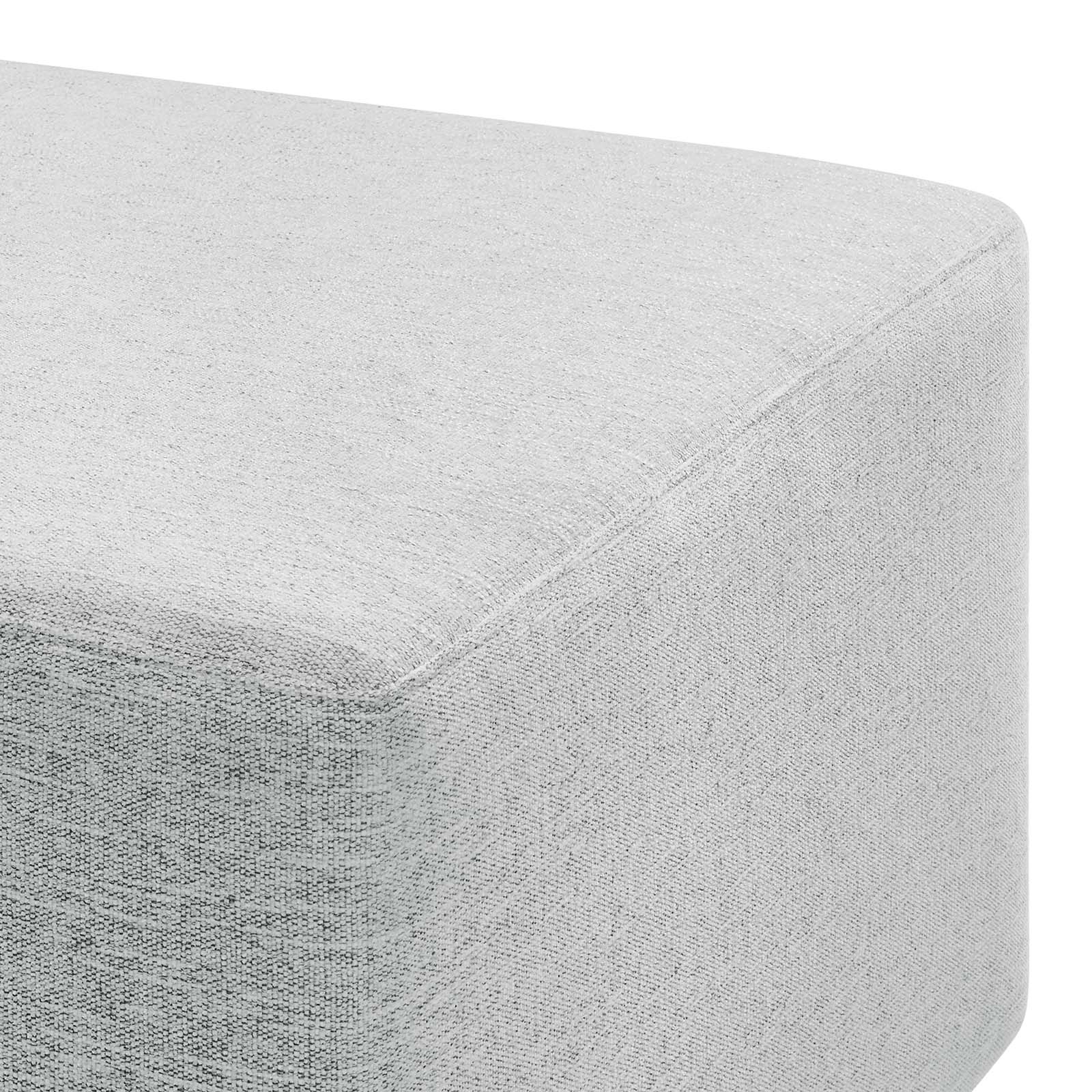 Callum Large 28" Square Woven Heathered Fabric Upholstered Ottoman By Modway - EEI-6642 - Image 20