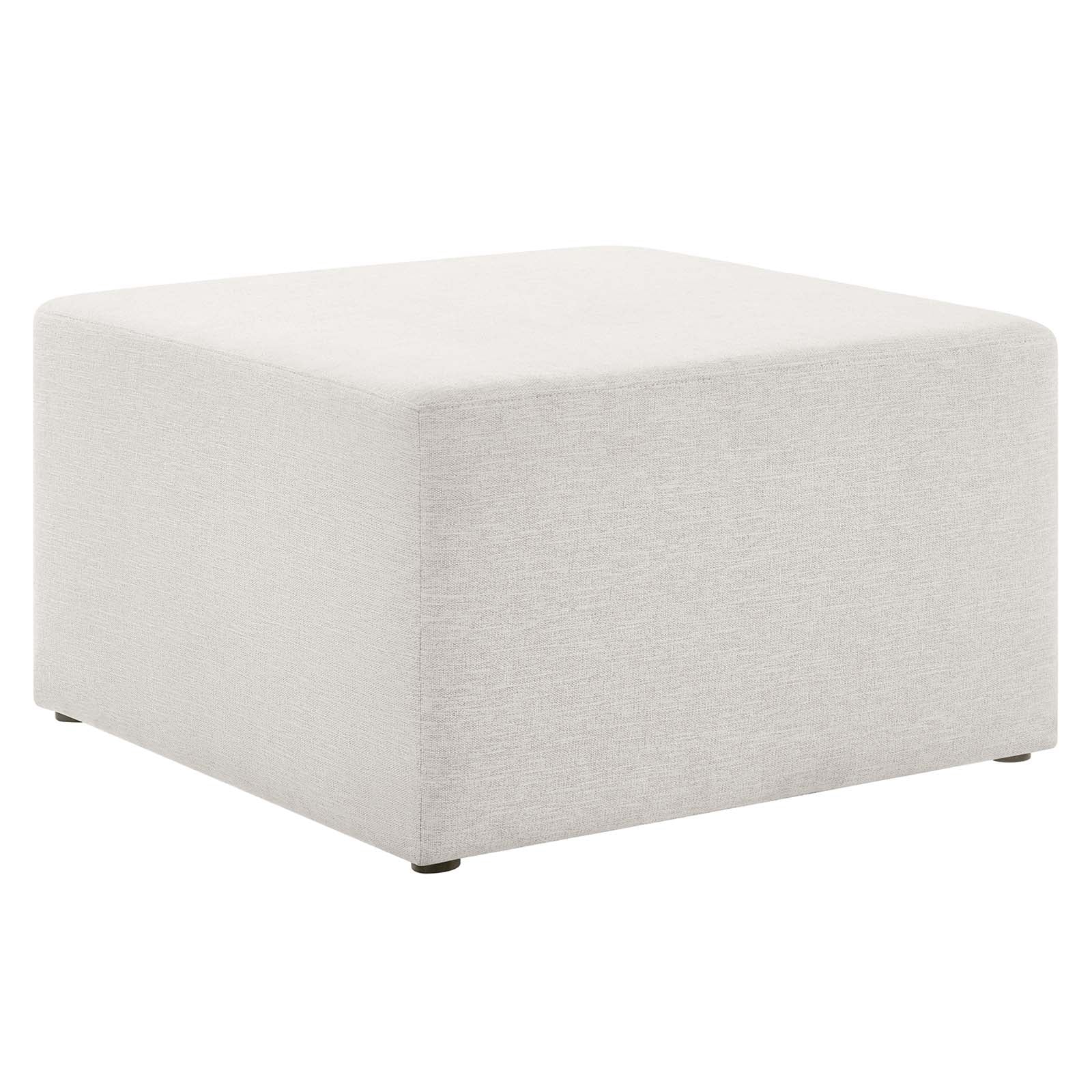 Callum Large 28" Square Woven Heathered Fabric Upholstered Ottoman By Modway - EEI-6642 - Image 9