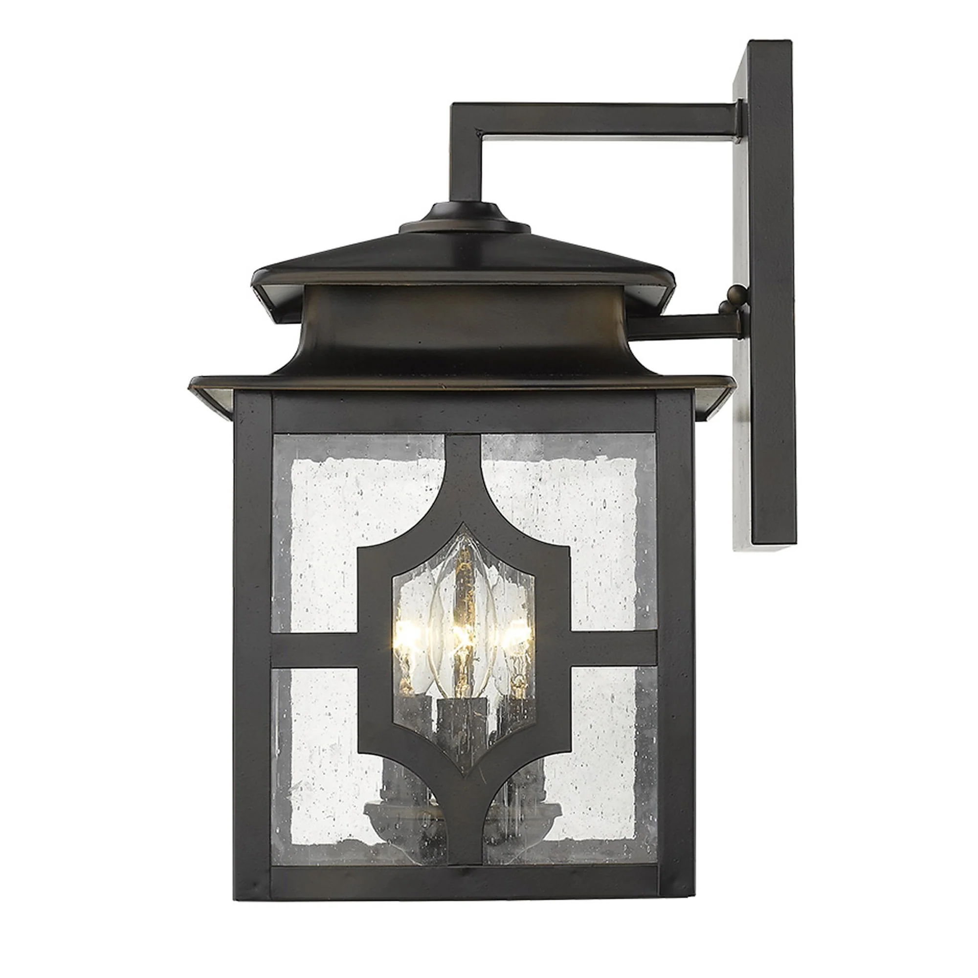 Calvert 3-Light Oil-Rubbed Bronze Wall Light By Homeroots - Image 5