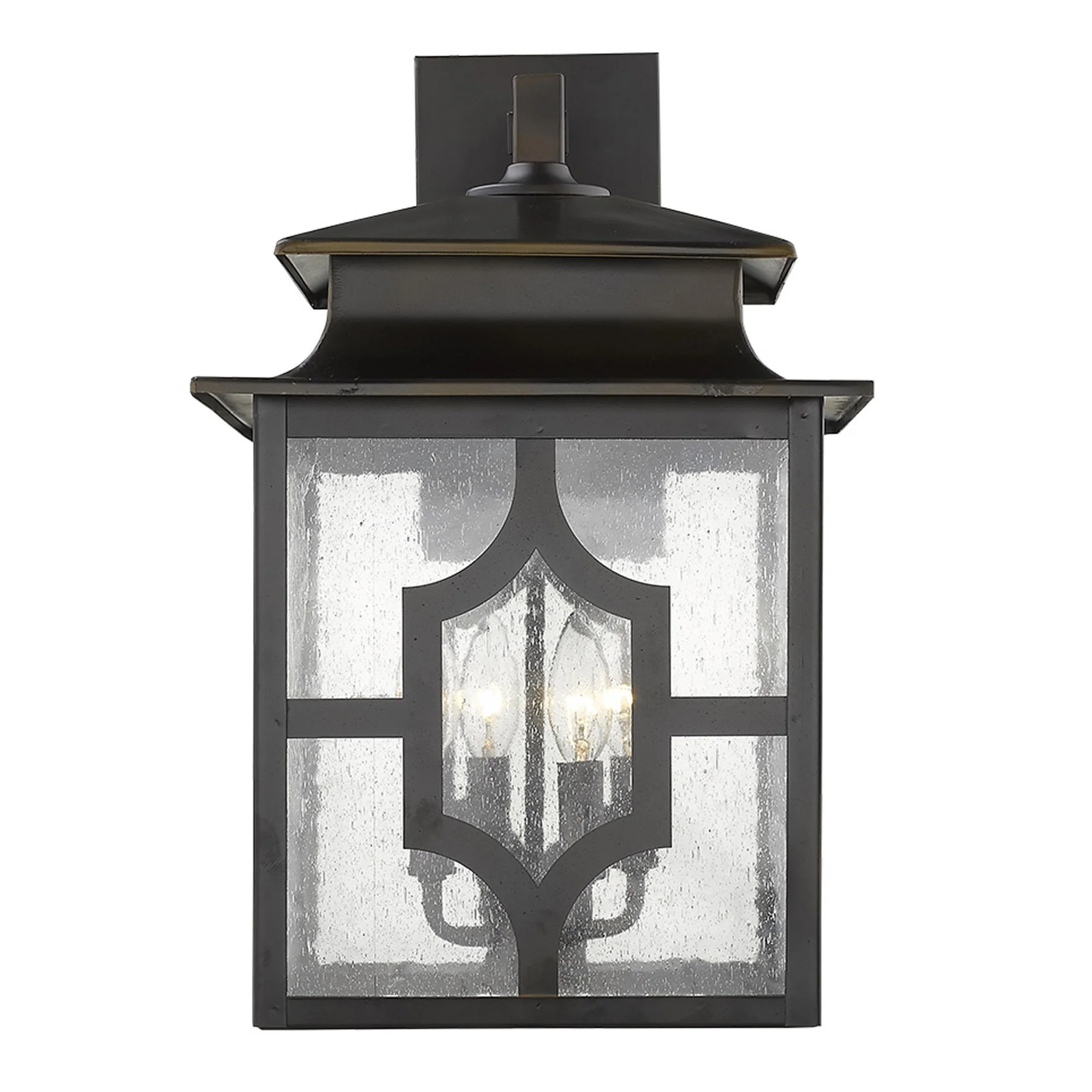 Calvert 4-Light Oil-Rubbed Bronze Wall Light By Homeroots - Image 4