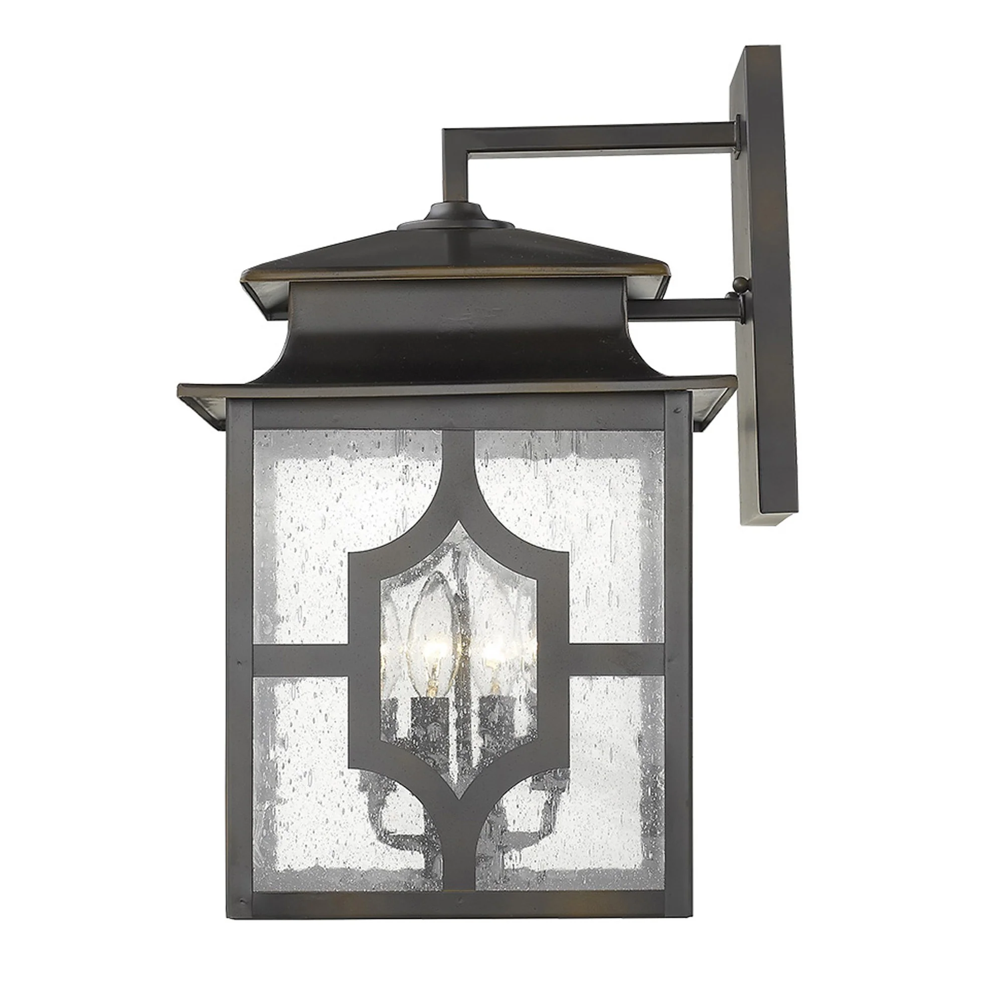 Calvert 4-Light Oil-Rubbed Bronze Wall Light By Homeroots - Image 6