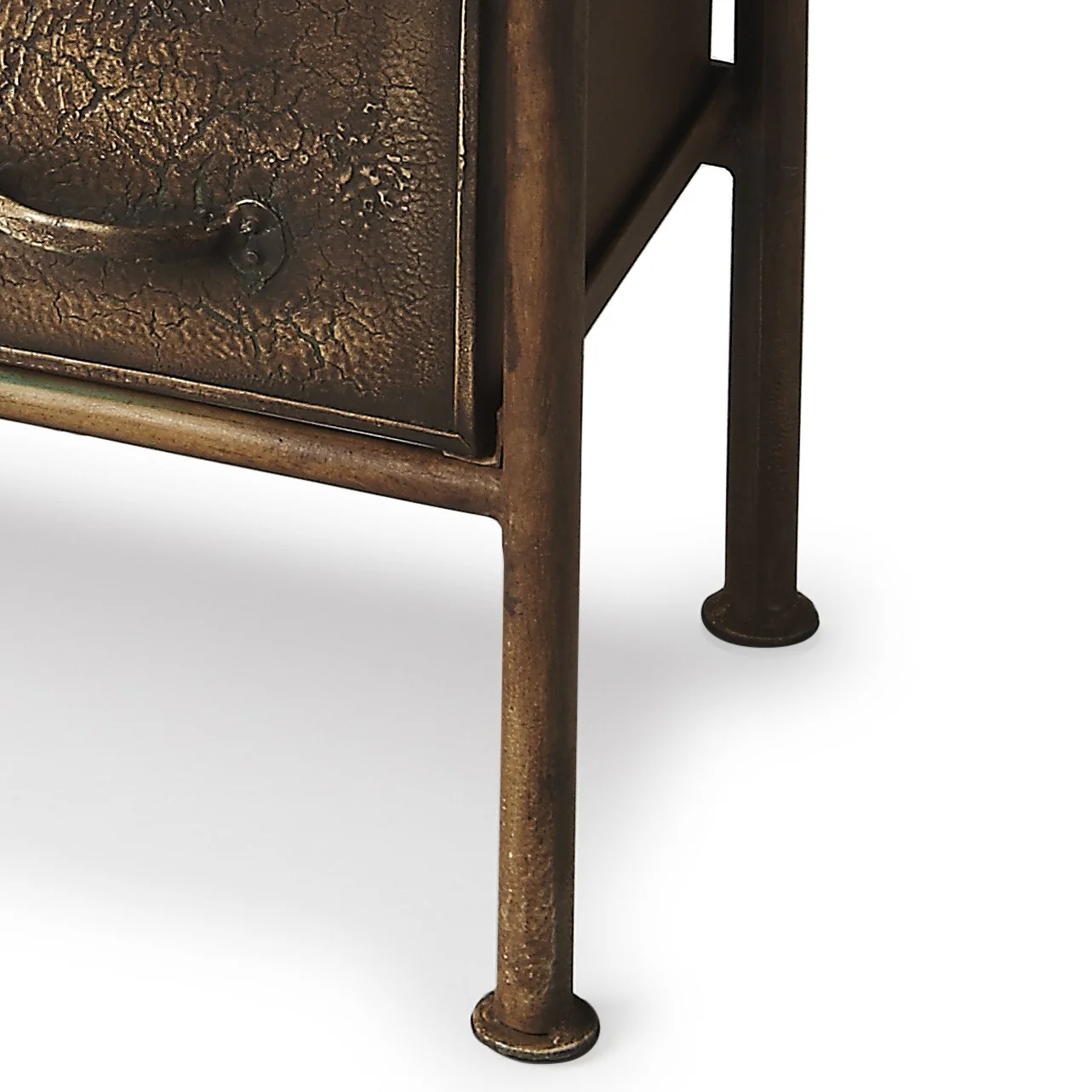 Cameron Industrial Chic Drawer Chest By Homeroots - Image 4