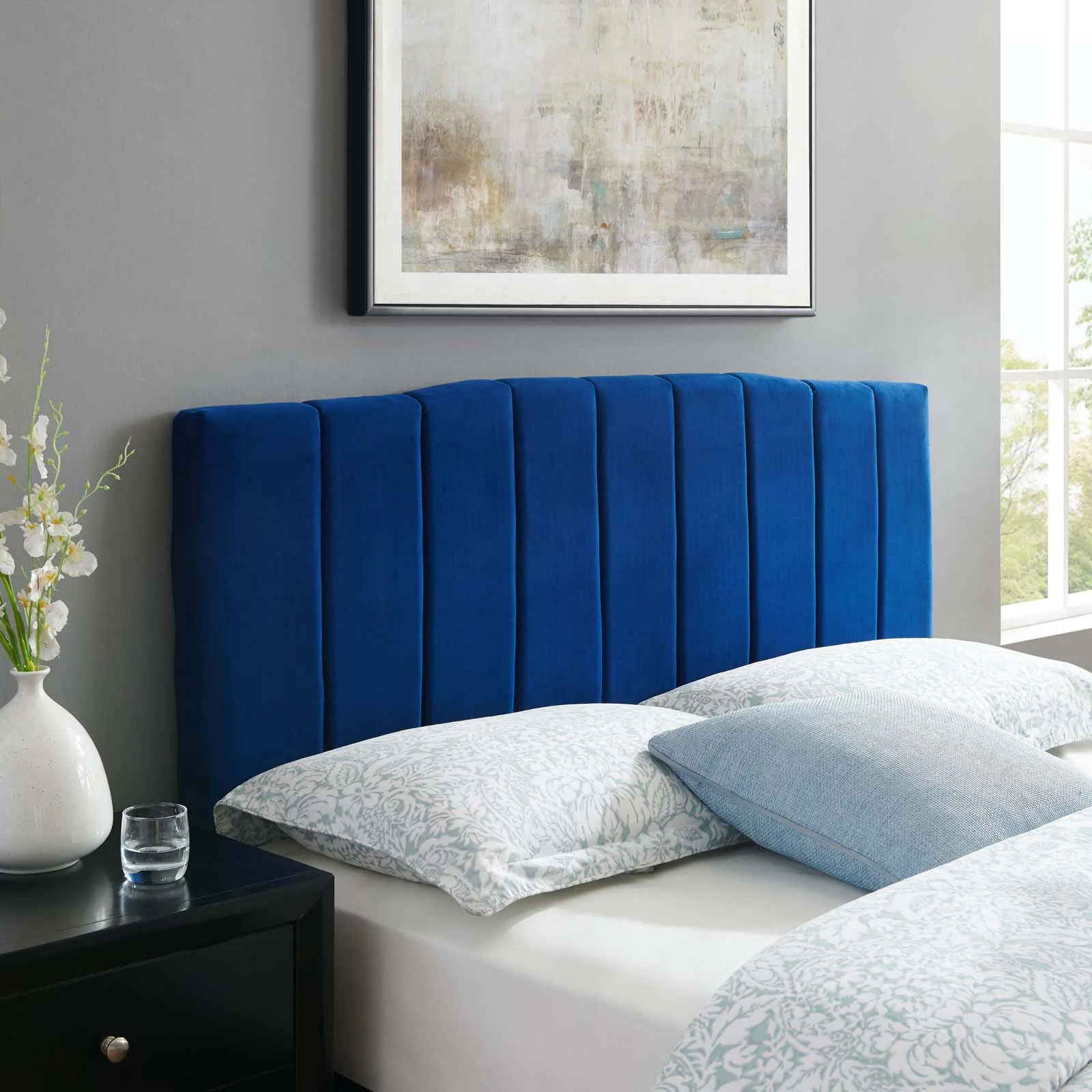 Camilla Channel Tufted King/California King Performance Velvet Headboard By Modway - MOD-6183 - Image 15