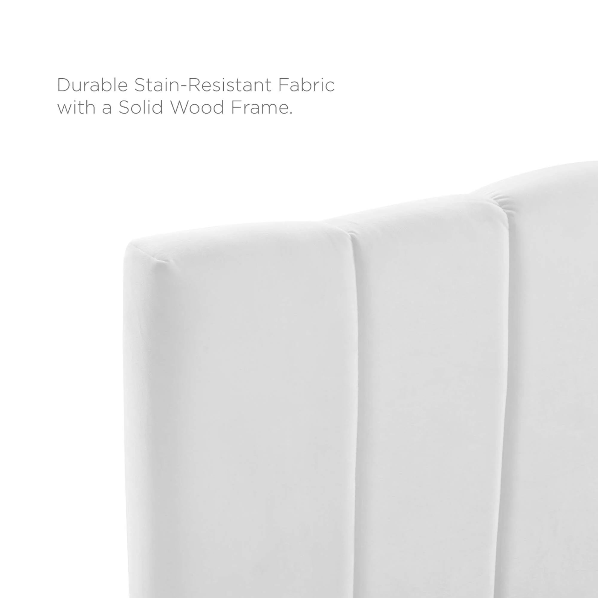 Camilla Channel Tufted Performance Velvet Full/Queen Headboard by Modway - Image 5