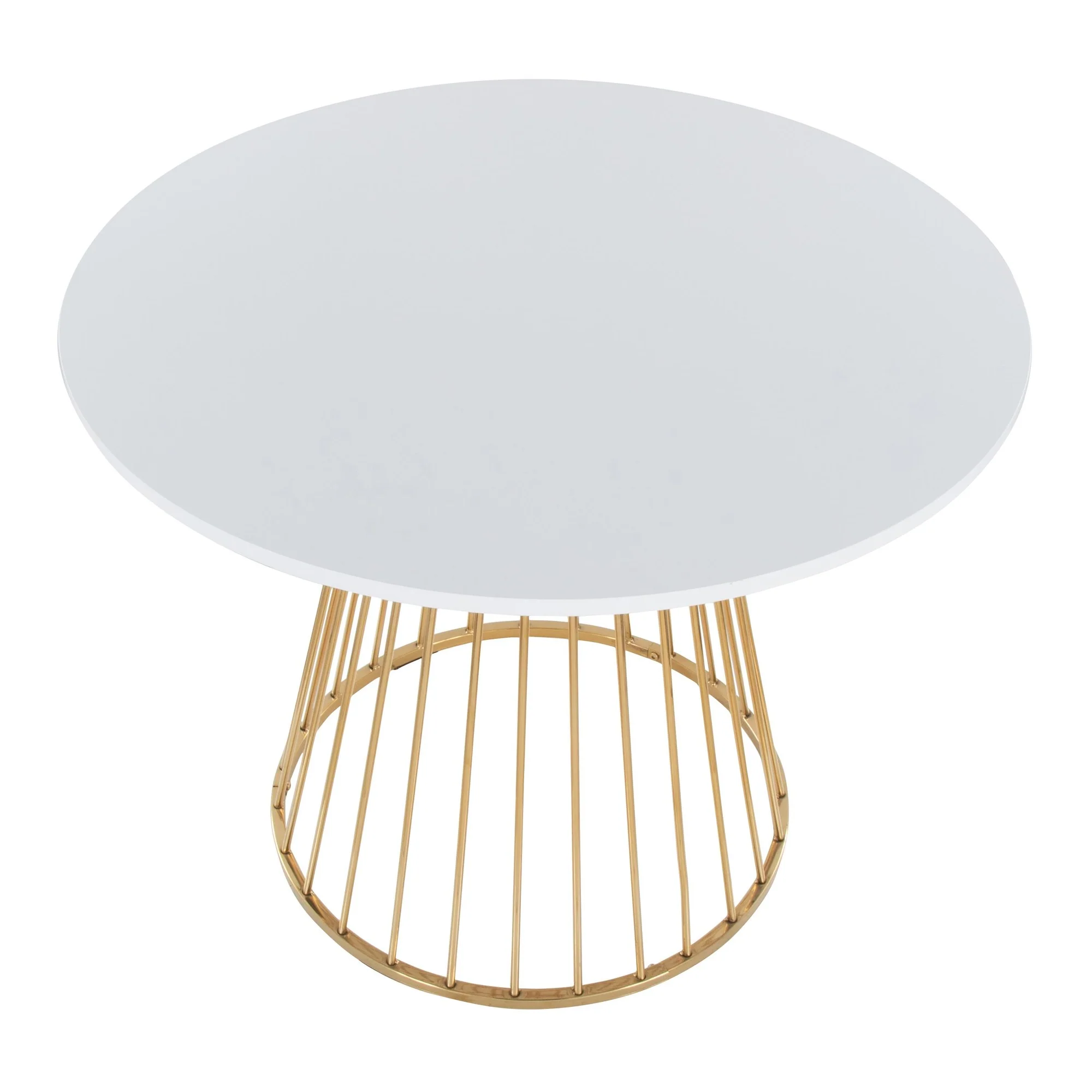 Canary Cosmo Dining Table By LumiSource - DT-CNRY-CNRYCSMO2 AUBK - Image 10