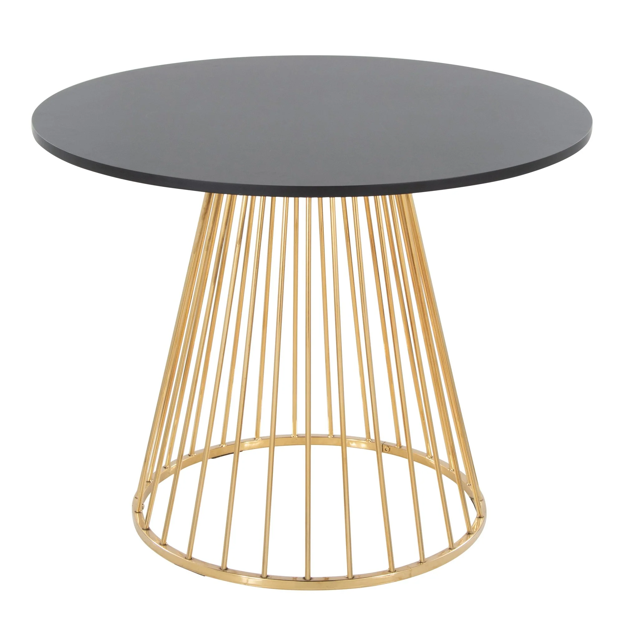 Canary Cosmo Dining Table By LumiSource - DT-CNRY-CNRYCSMO2 AUBK - Image 3