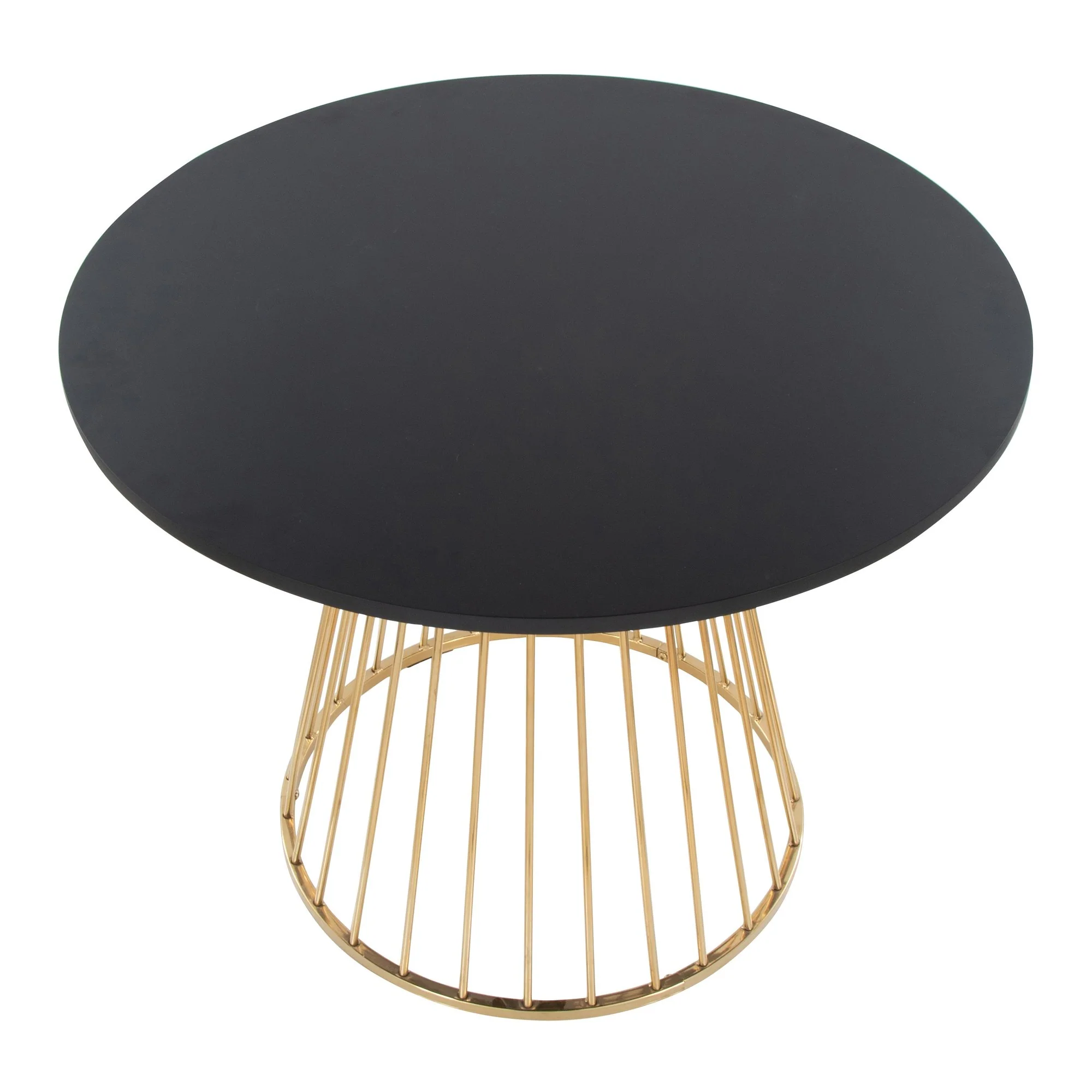 Canary Cosmo Dining Table By LumiSource - DT-CNRY-CNRYCSMO2 AUBK - Image 5