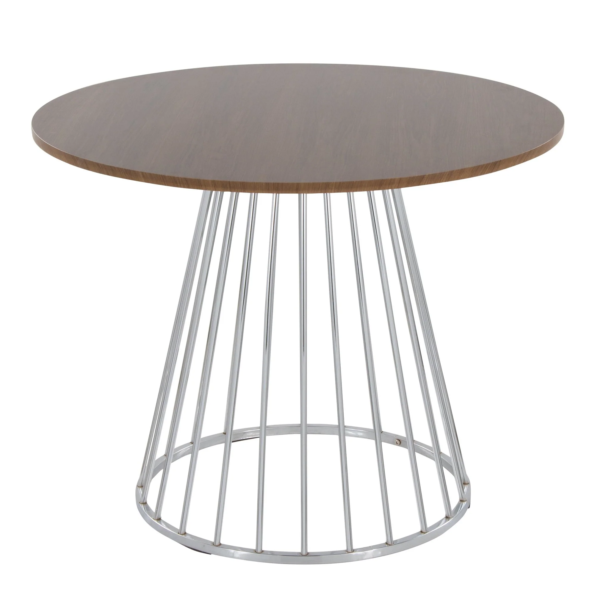 Canary Cosmo Dining Table By LumiSource - DT-CNRY-CNRYCSMO2 SVBK - Image 13