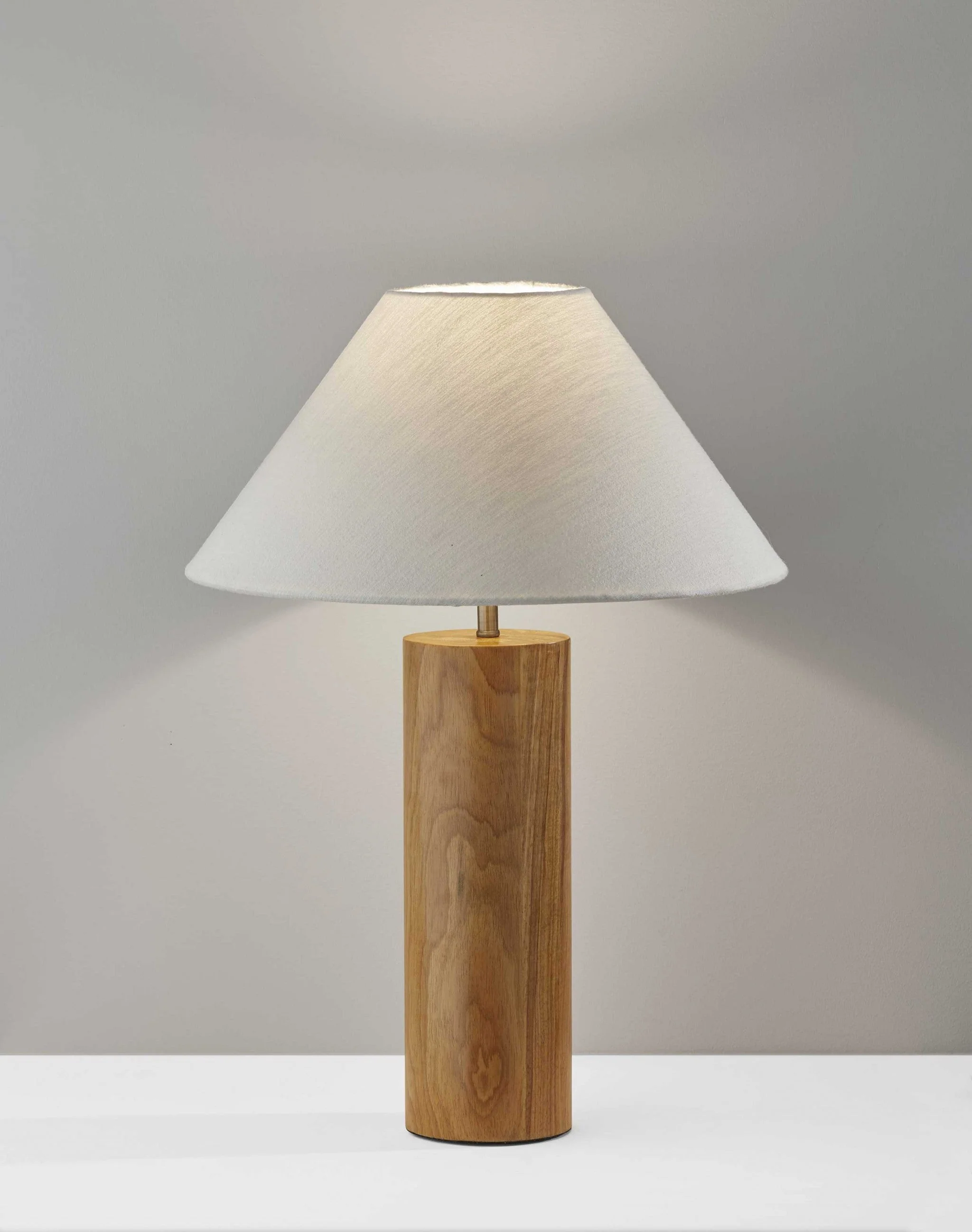 Canopy Black Wood Block Table Lamp - Image 3