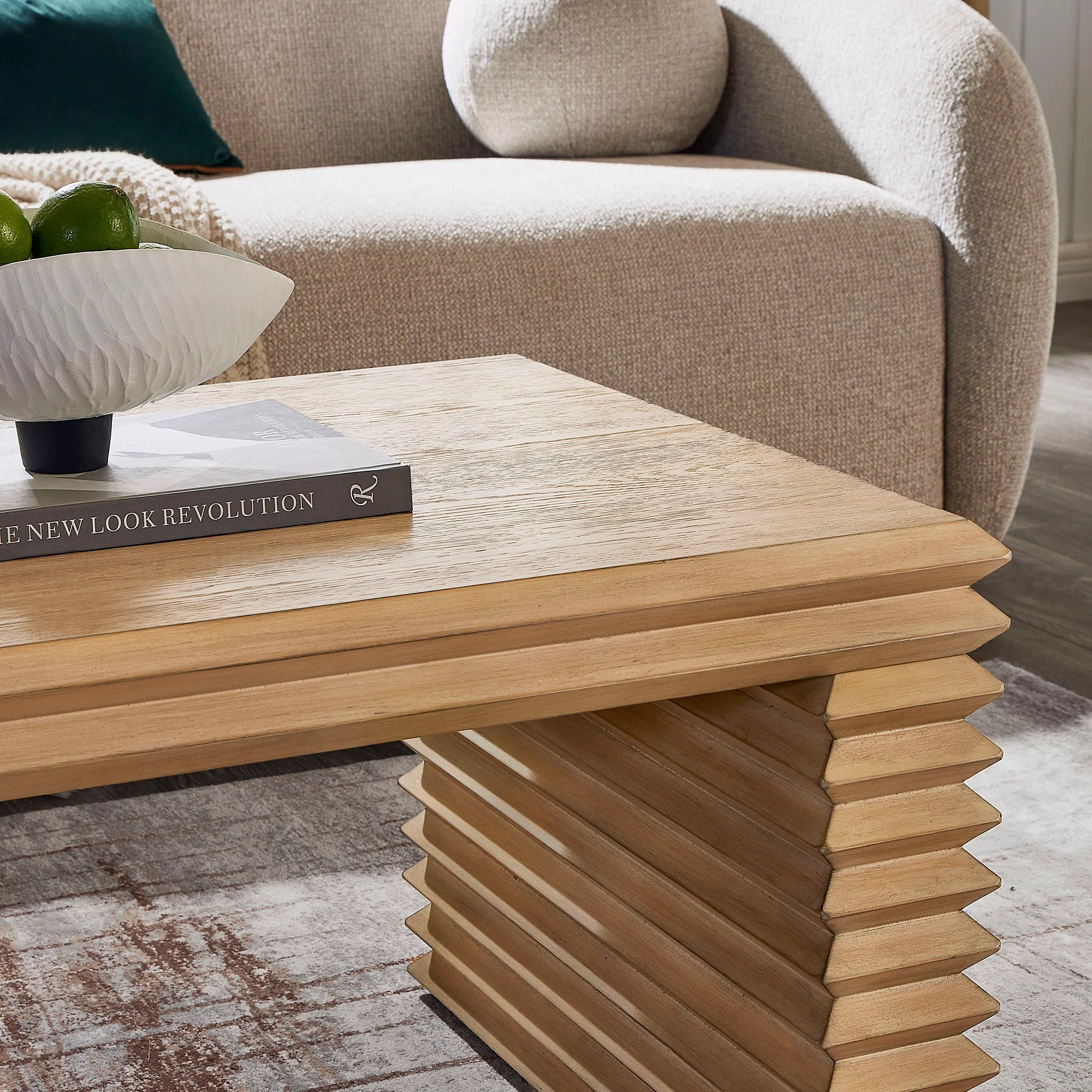 Canto Rectangular Stacked Design Coffee Table by Modway - Image 6