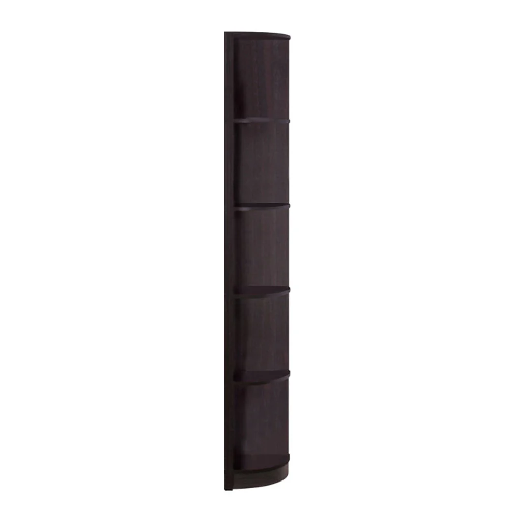 Capacious Corner Bookcase With 5 Open Shelves. By Benzara - Image 3