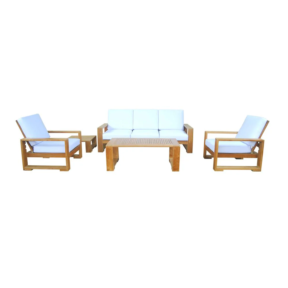 Capistrano 5-Piece Deep Seating Sofa Collection By Anderson Teak - Image 2