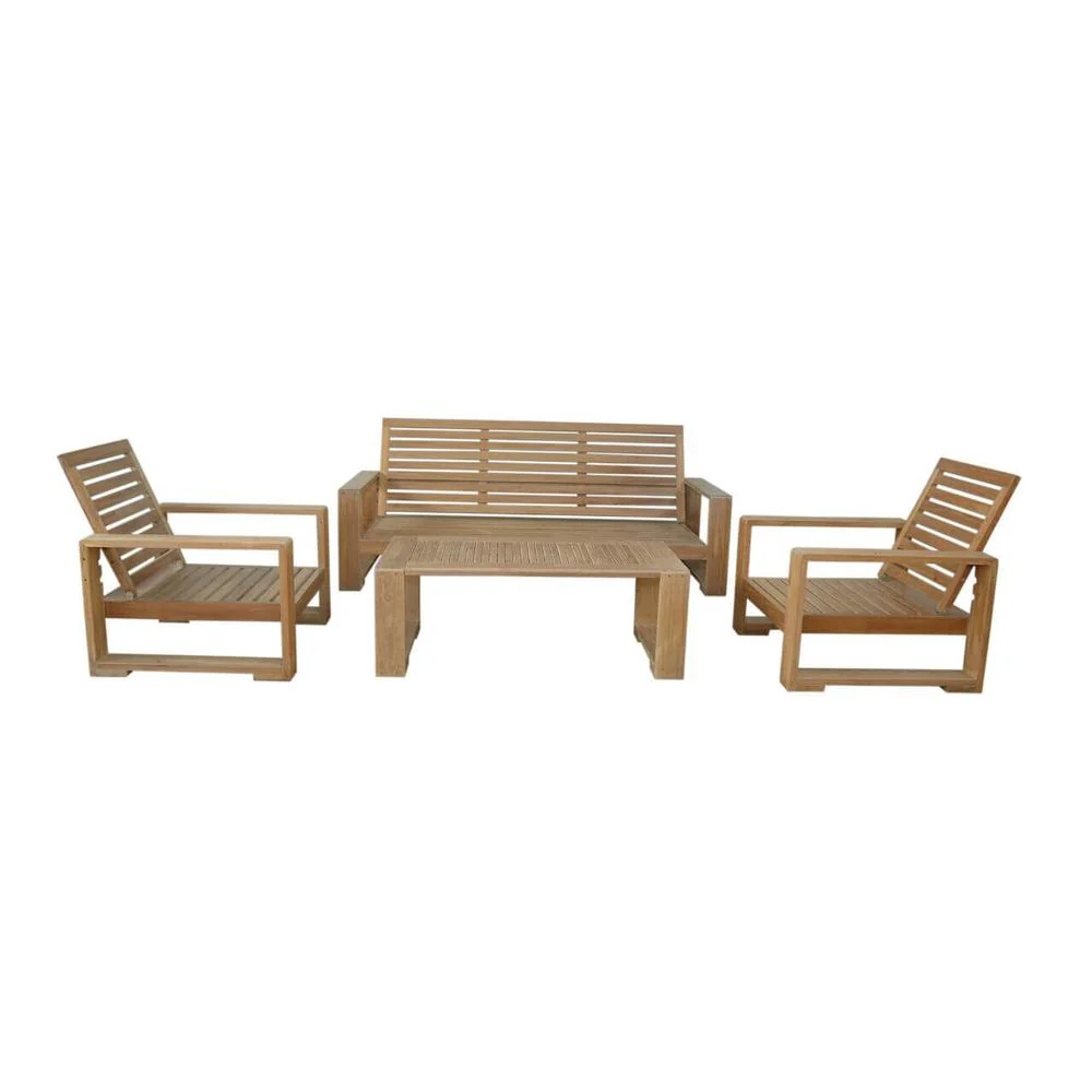 Capistrano 5-Piece Deep Seating Sofa Collection By Anderson Teak - Image 4