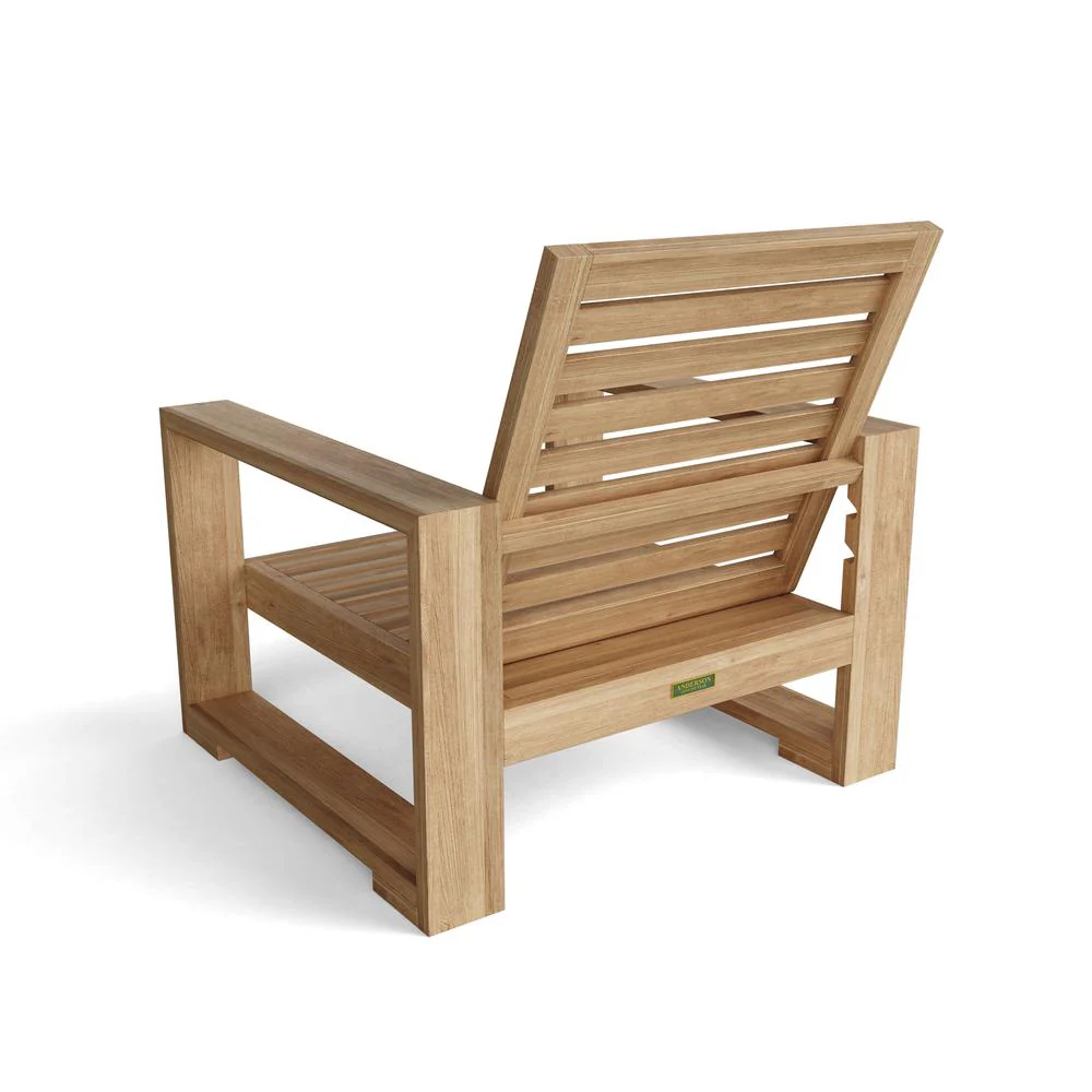 Capistrano Deep Seating Armchair By Anderson Teak - Image 4
