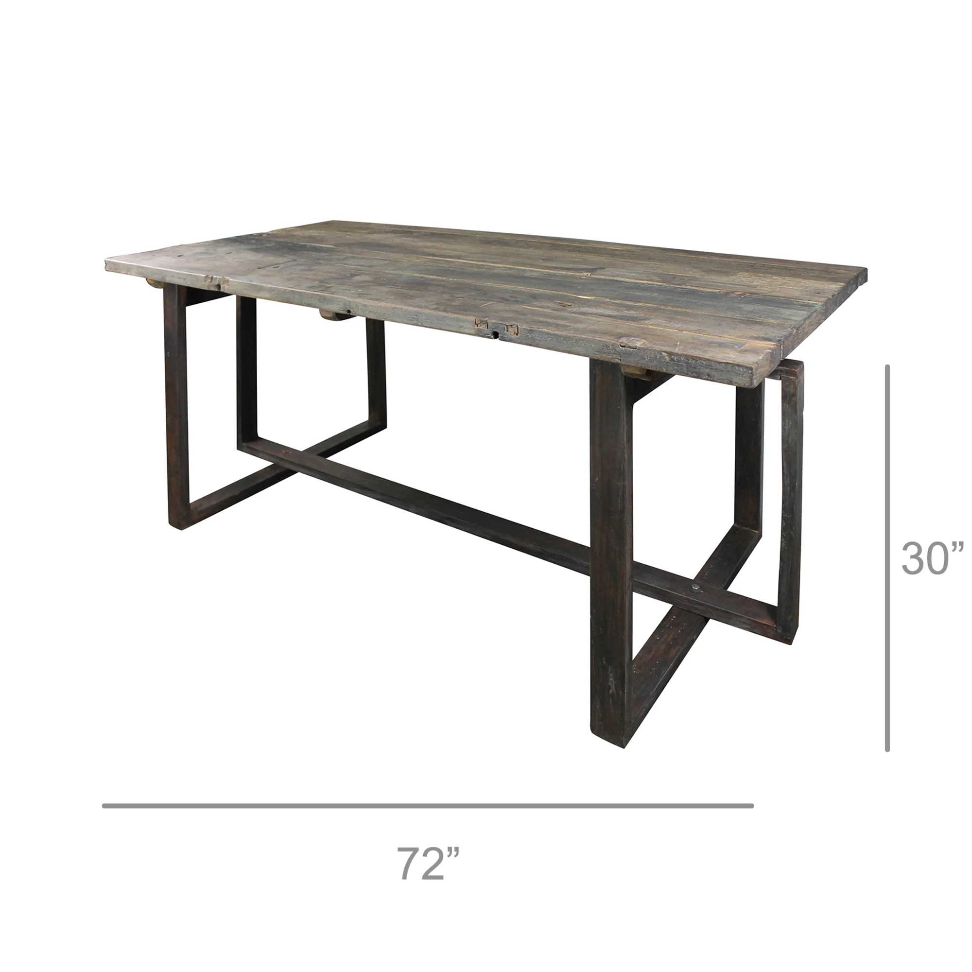 Capital Dining Table, Reclaimed Wood By HomArt - Image 5