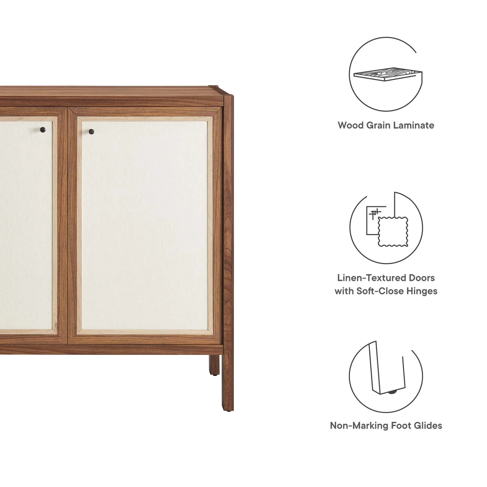 Capri 33" Wood Grain Storage Cabinet By Modway - EEI-6615 - Image 6