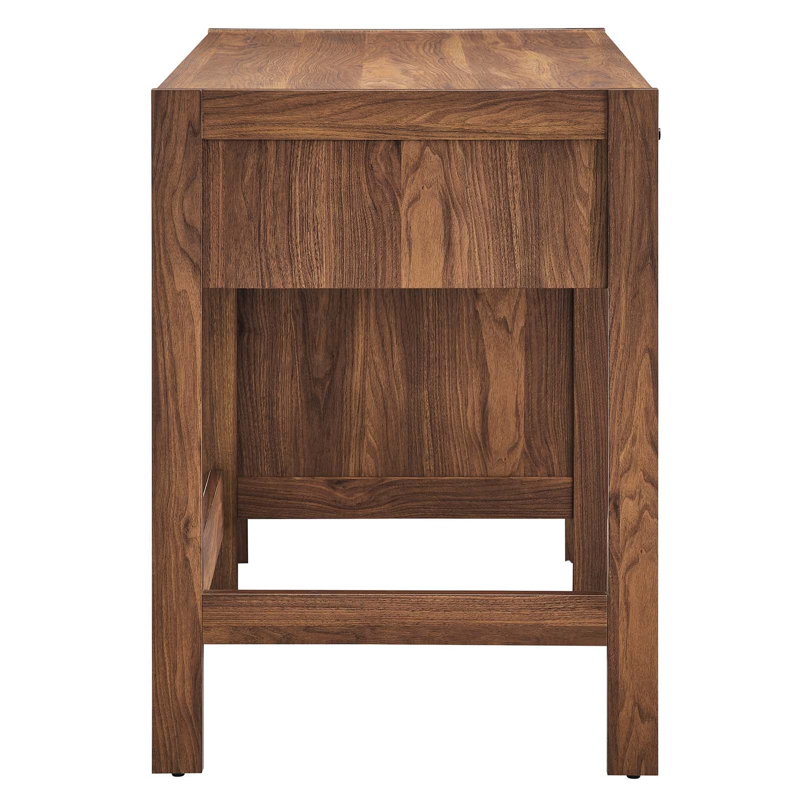 Capri 49" Wood Grain Office Desk By Modway - EEI-6617 - Image 3