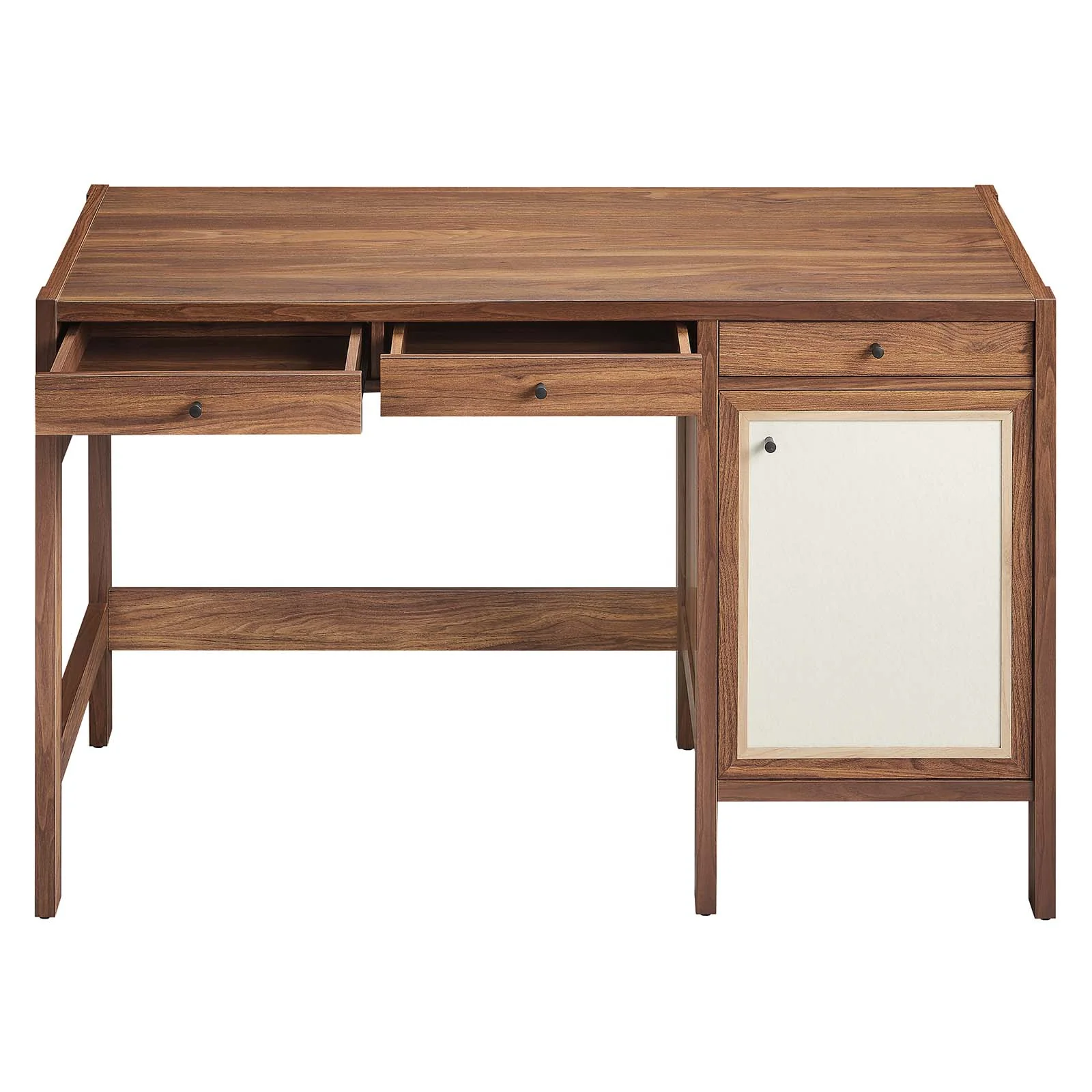 Capri 49" Wood Grain Office Desk By Modway - EEI-6617 - Image 6