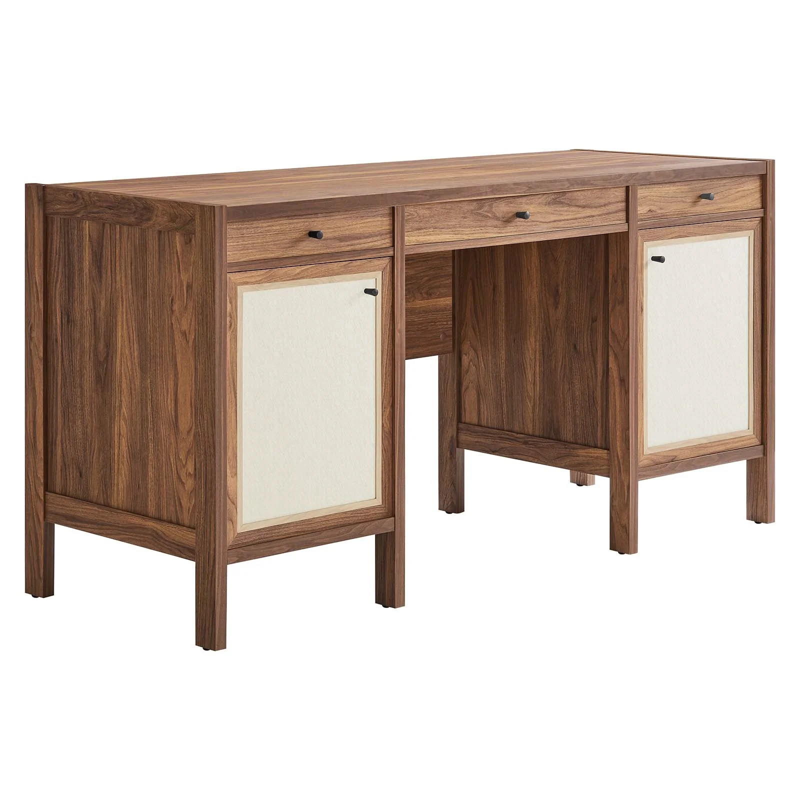 Capri 58" Wood Grain Office Desk By Modway - EEI-6618 - Image 2