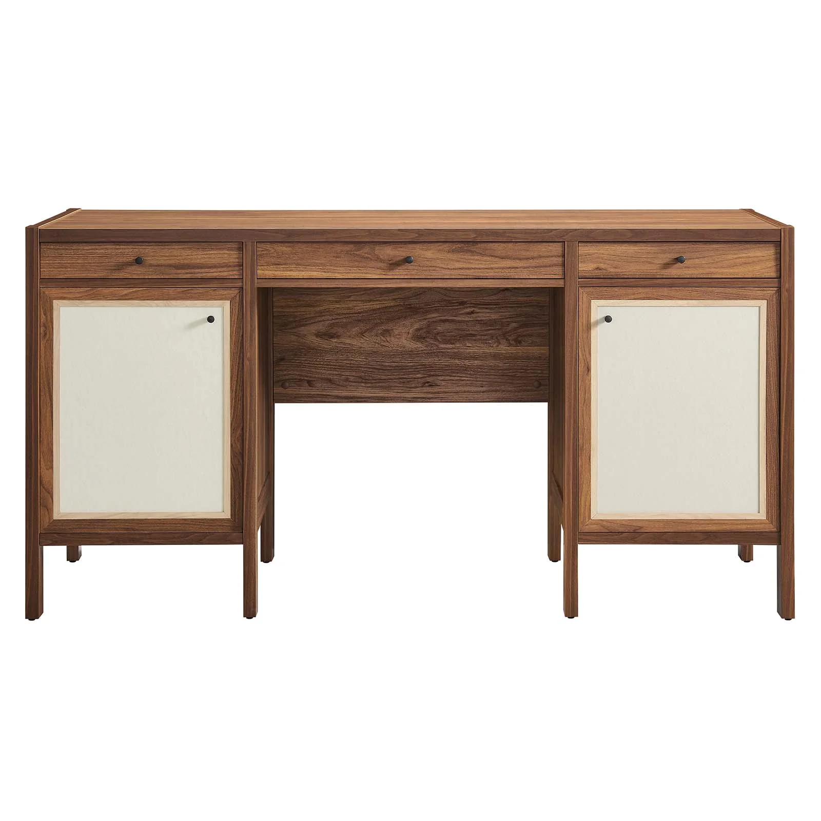 Capri 58" Wood Grain Office Desk By Modway - EEI-6618 - Image 4