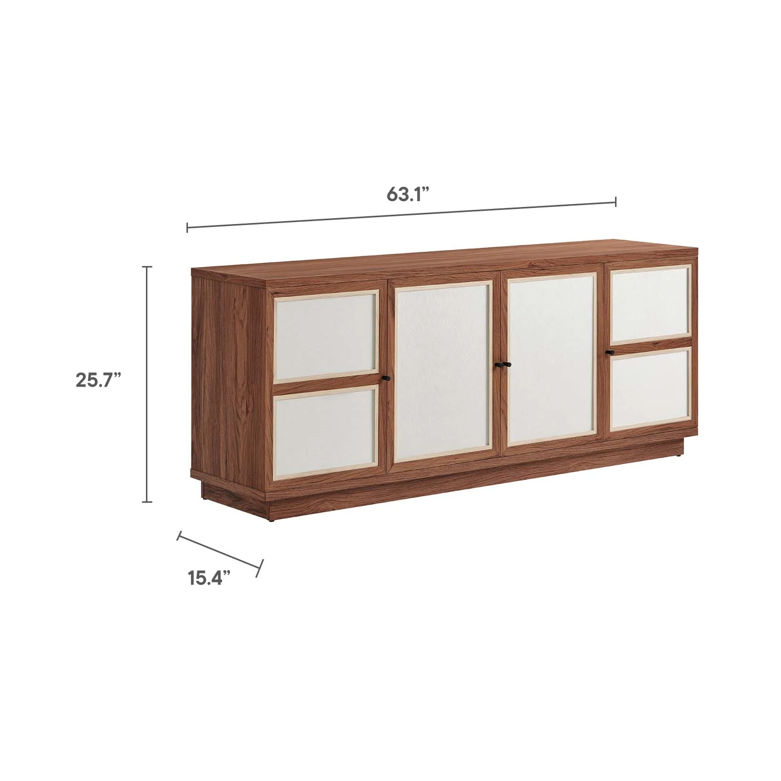 Capri 63" Wood Grain TV Console By Modway - EEI-6865 - Image 8