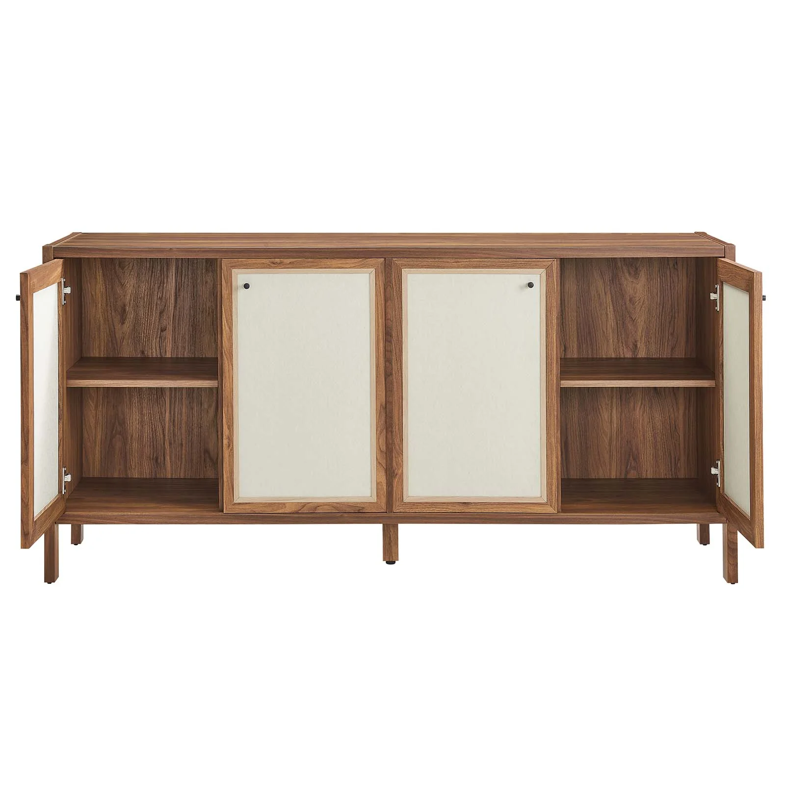 Capri 65" Wood Grain Sideboard Storage Cabinet By Modway - EEI-6616 - Image 4