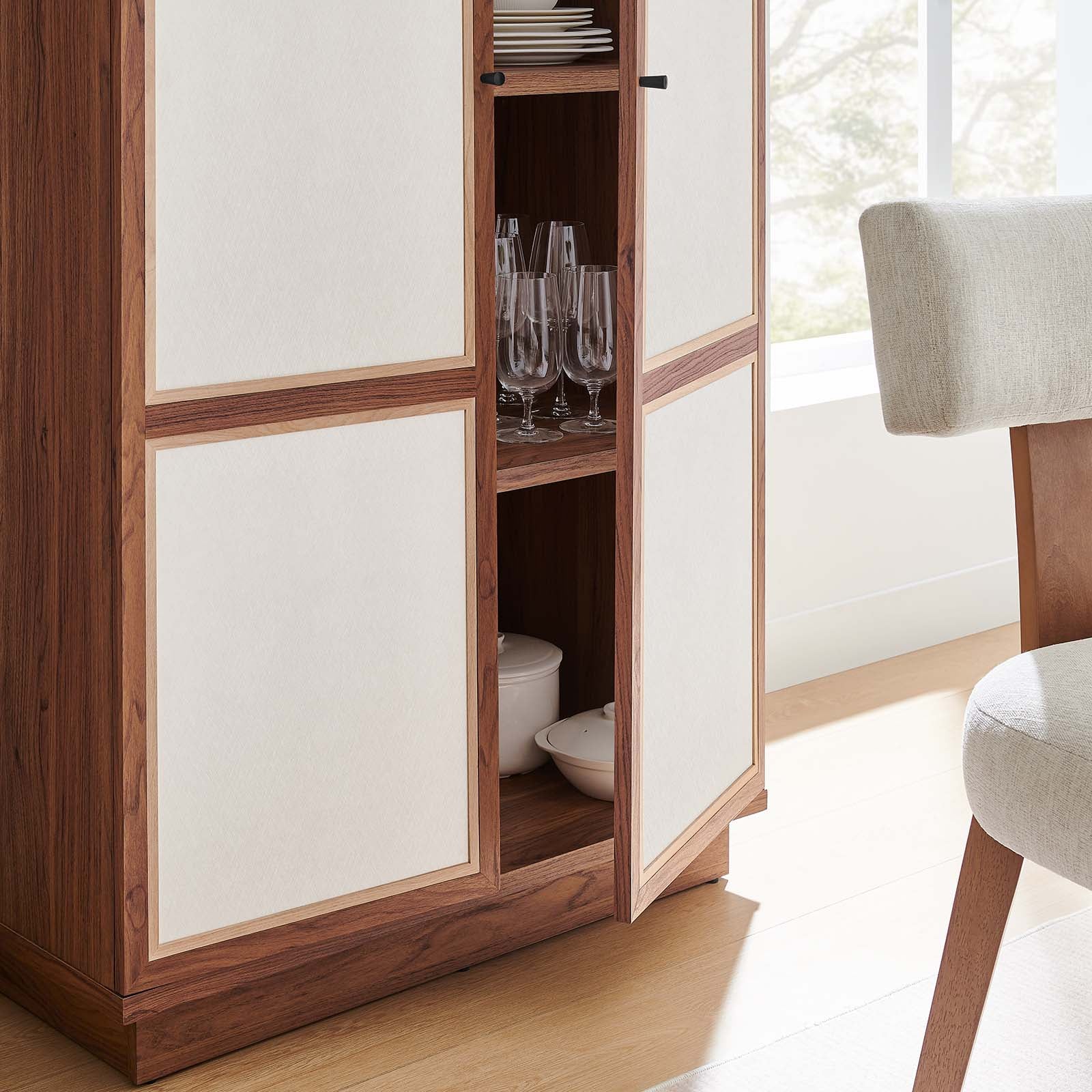 Capri 70" Tall Wood Grain Storage Cabinet By Modway - MOD-7156 - Image 8