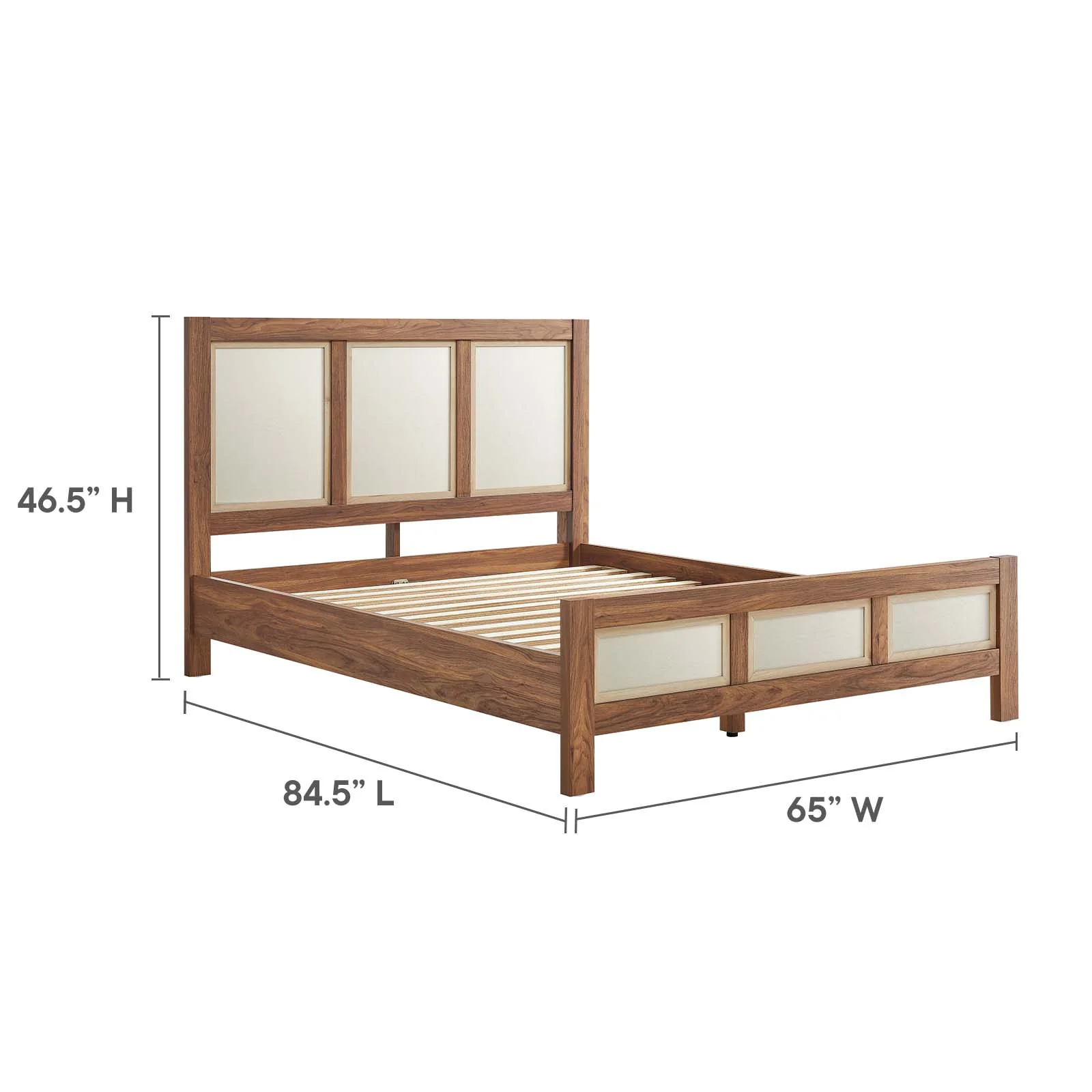 Capri Queen Wood Grain Platform Bed By Modway - MOD-7119 - Image 8
