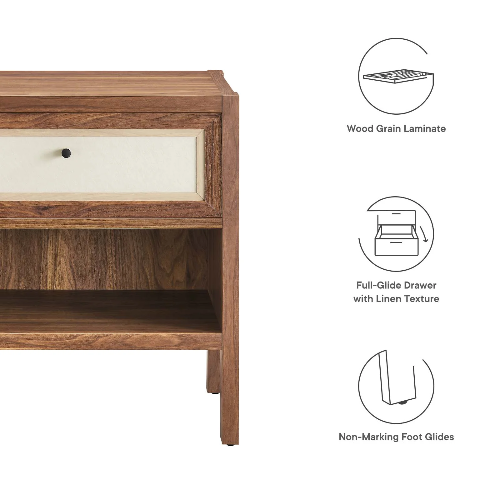 Capri Wood Grain Nightstand By Modway - MOD-7118 - Image 6