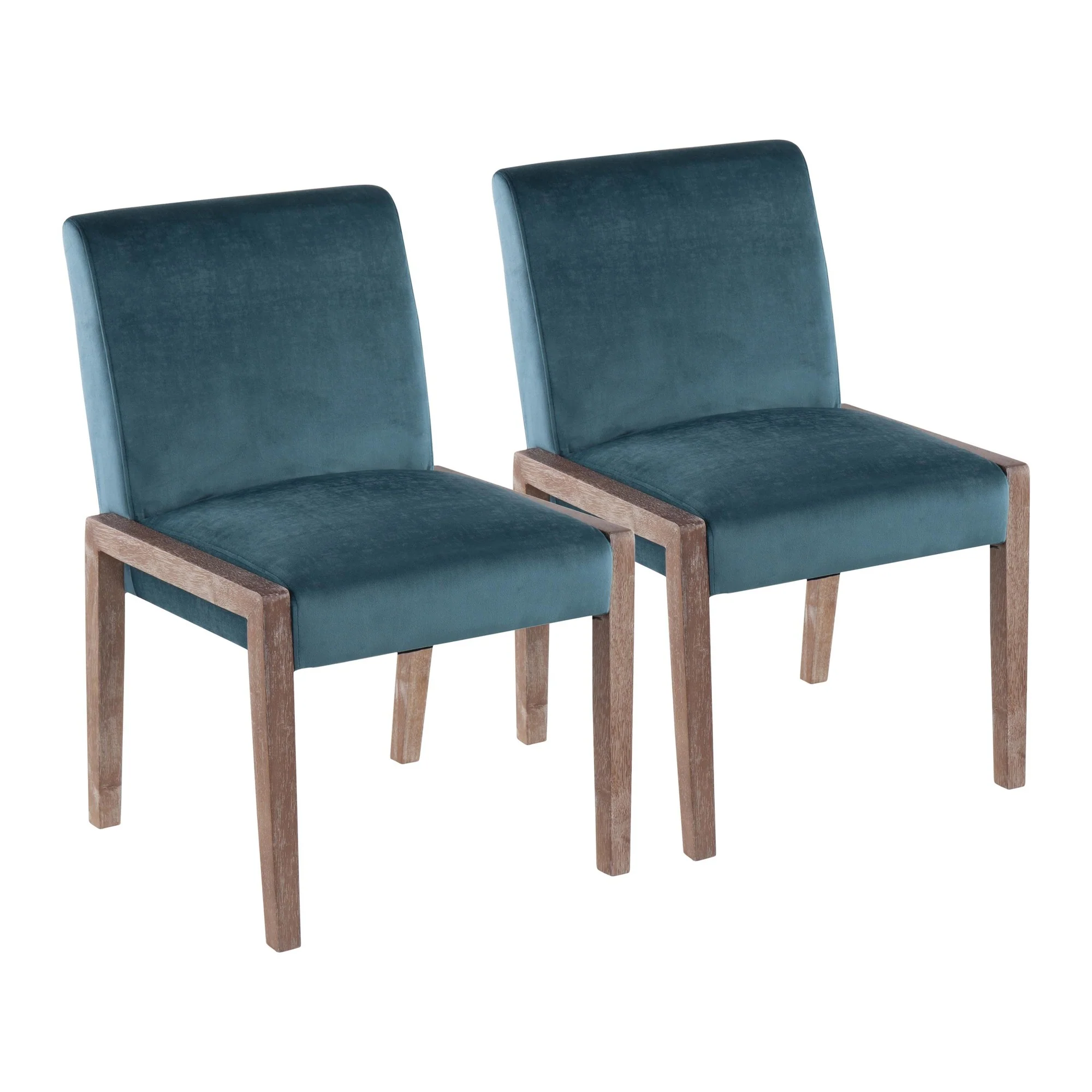 Carmen Chair - Set of 2 Blue By LumiSource - DC-CARMEN WWCVBU2 - Image 15