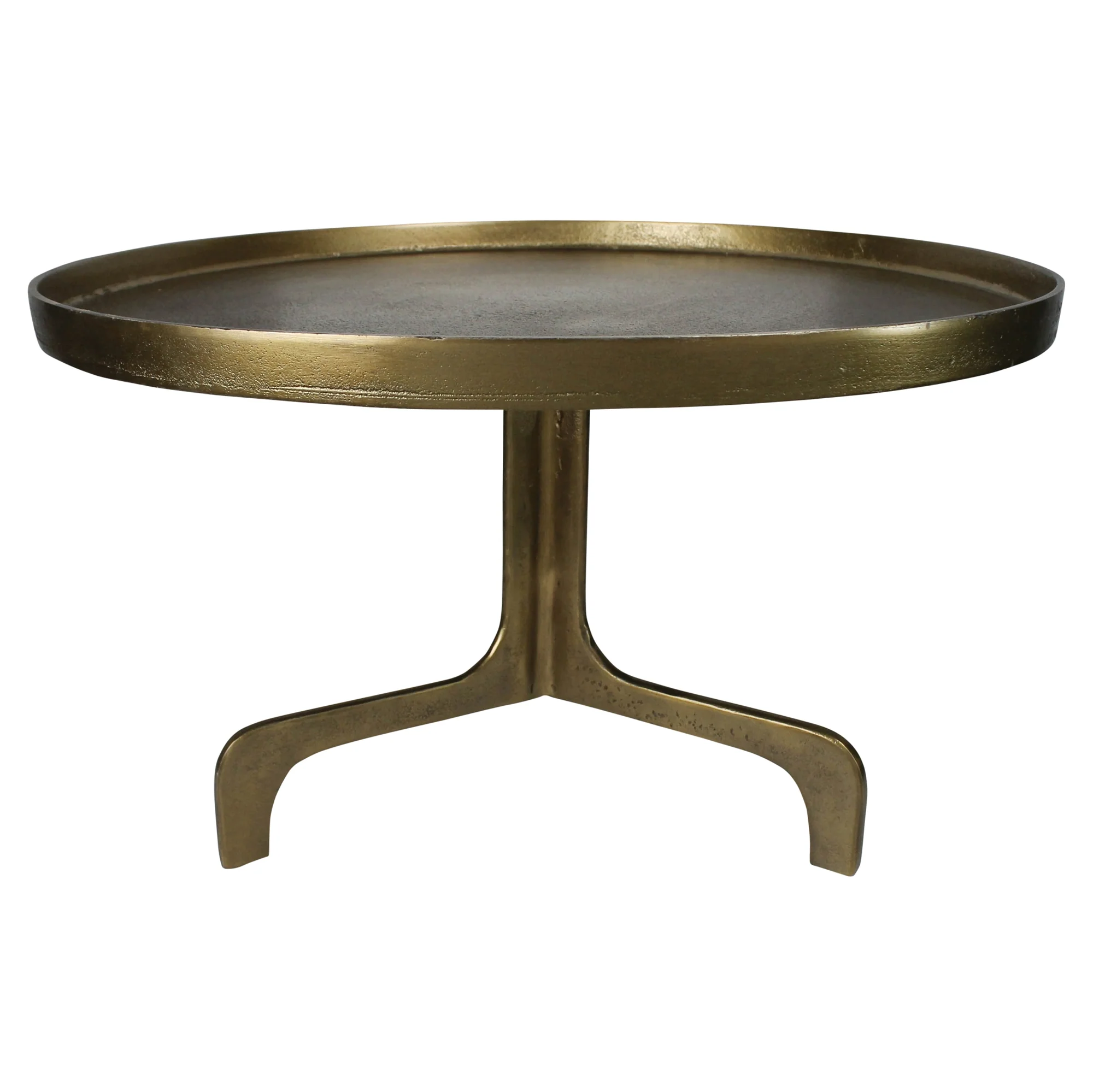 Carr Coffee Table, Brass By HomArt - Image 2