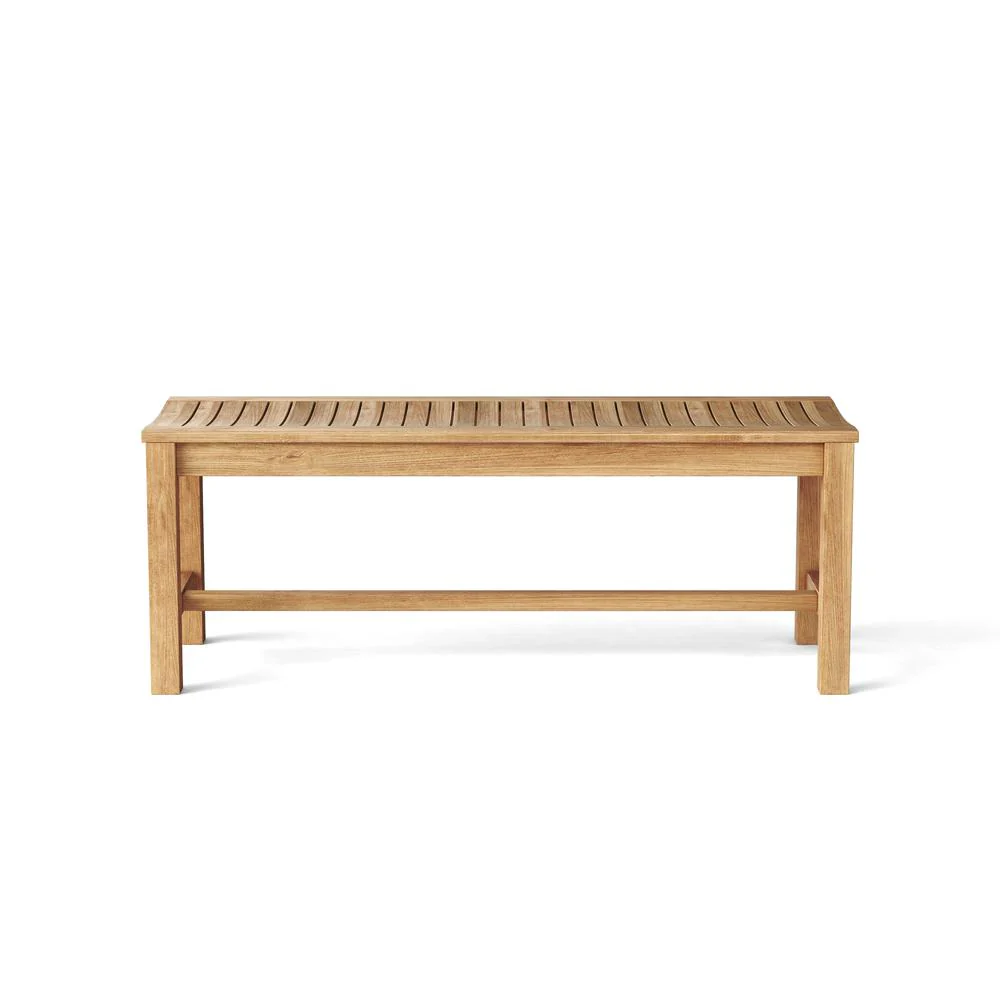 Casablanca 2-Seater Backless Bench By Anderson Teak - Image 2